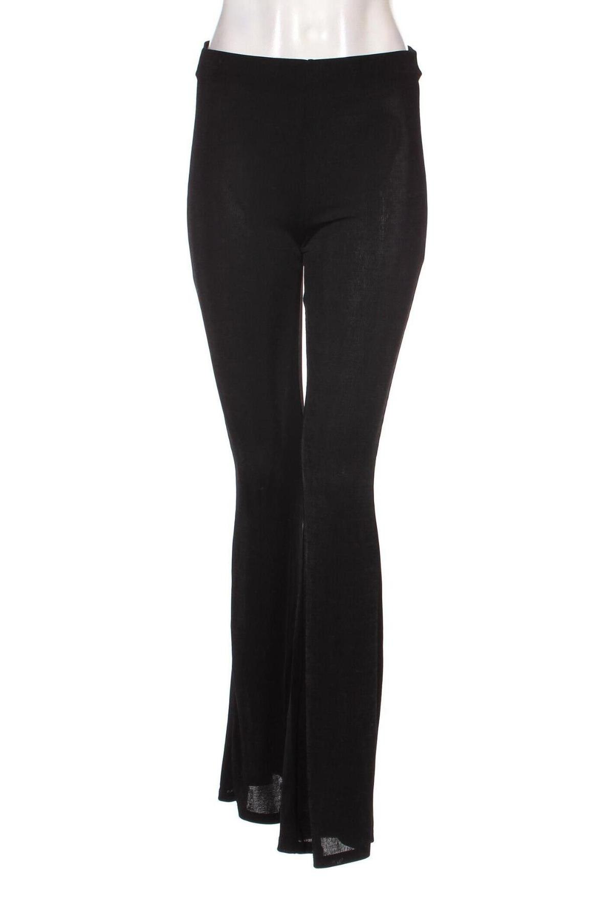 Γυναικείο παντελόνι Bershka, Μέγεθος S, Χρώμα Μαύρο, Τιμή 23,71 €