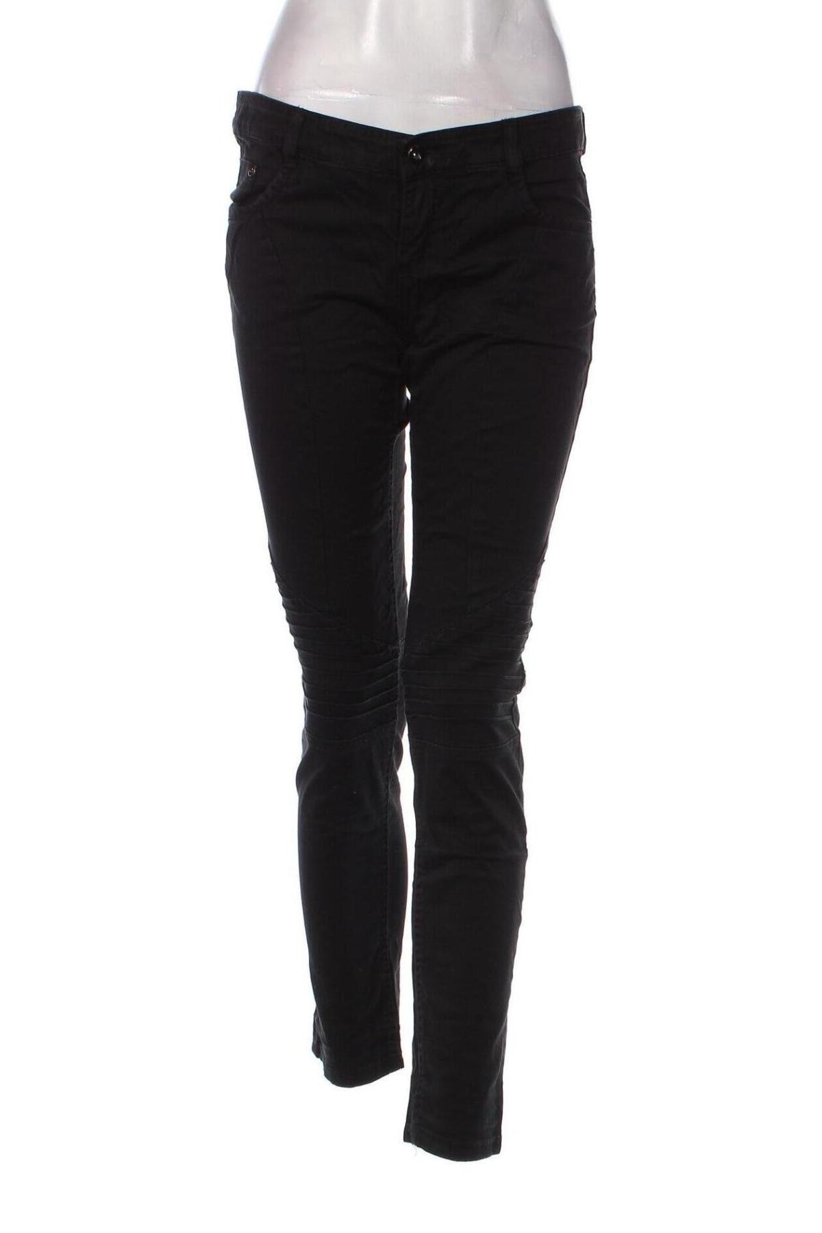 Γυναικείο παντελόνι Bianco Jeans, Μέγεθος L, Χρώμα Μαύρο, Τιμή 21,65 €