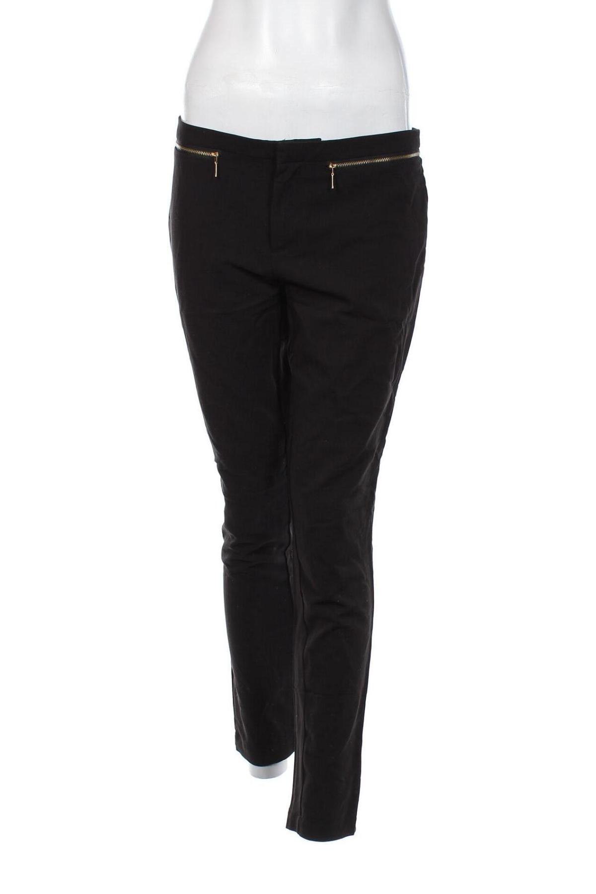 Дамски панталон Clockhouse, Размер M, Цвят Черен, Цена 3,77 лв.