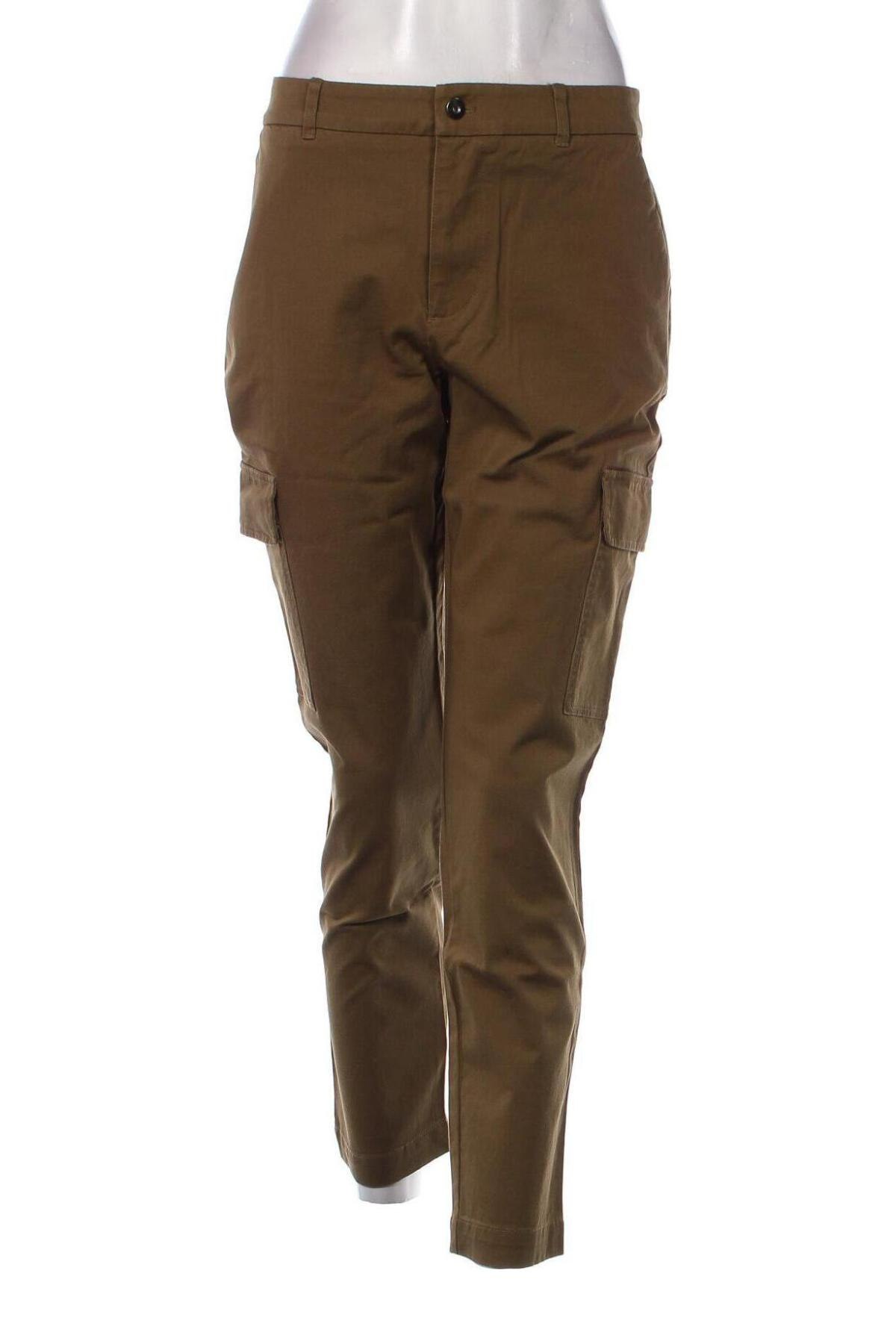 Дамски панталон Even&Odd, Размер M, Цвят Зелен, Цена 10,12 лв.