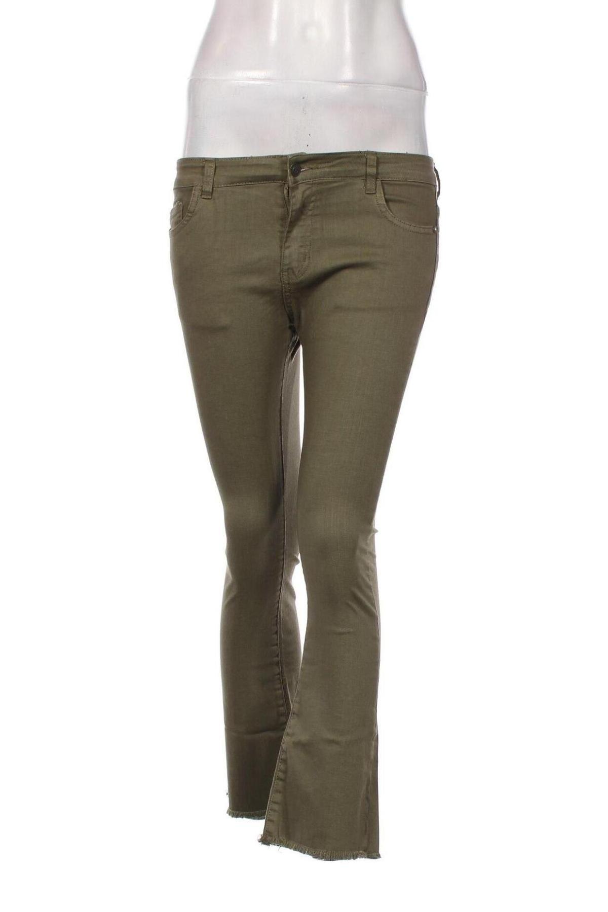 Pantaloni de femei Gocco, Mărime S, Culoare Verde, Preț 25,76 Lei