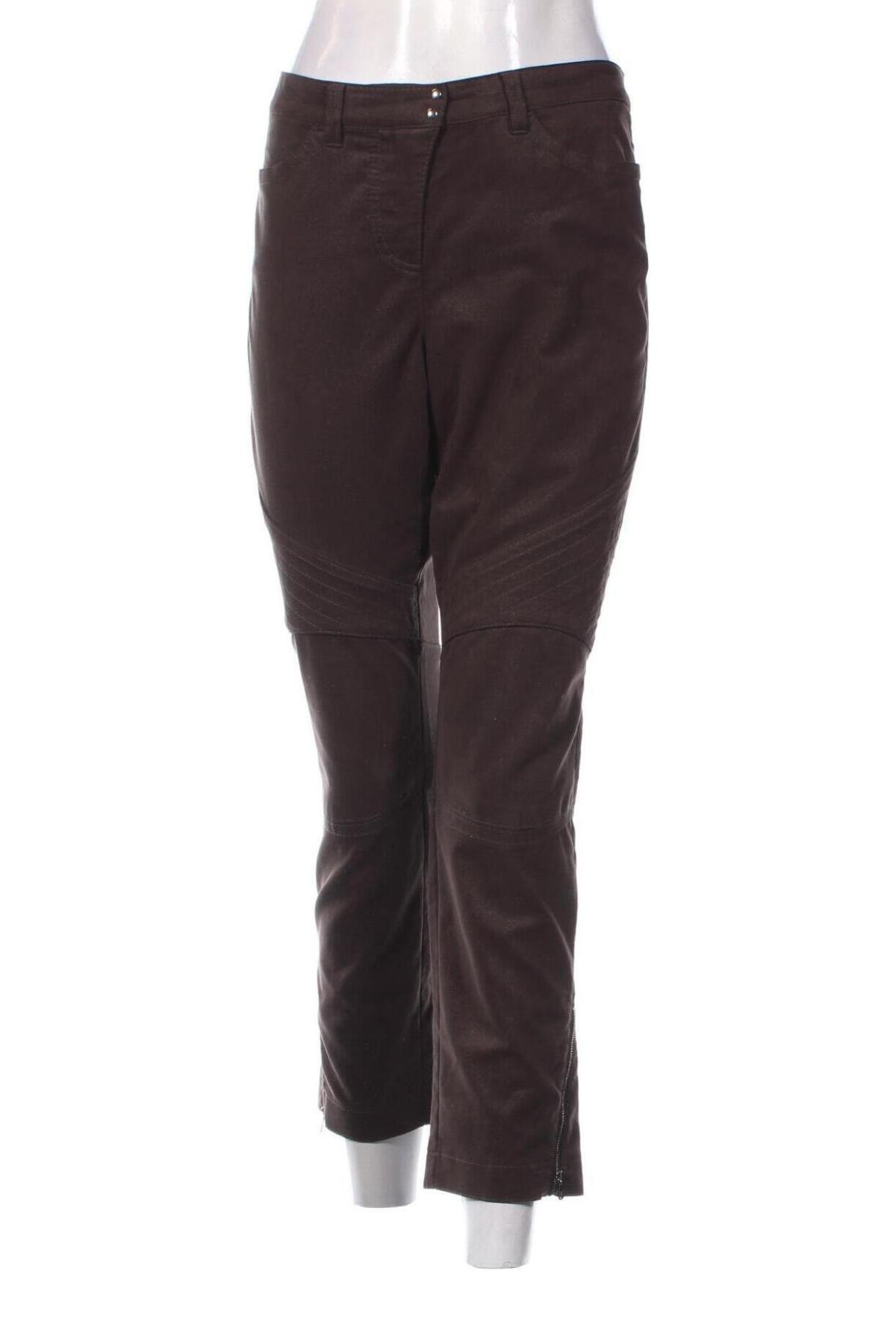 Pantaloni de femei Marc Cain, Mărime M, Culoare Maro, Preț 368,42 Lei