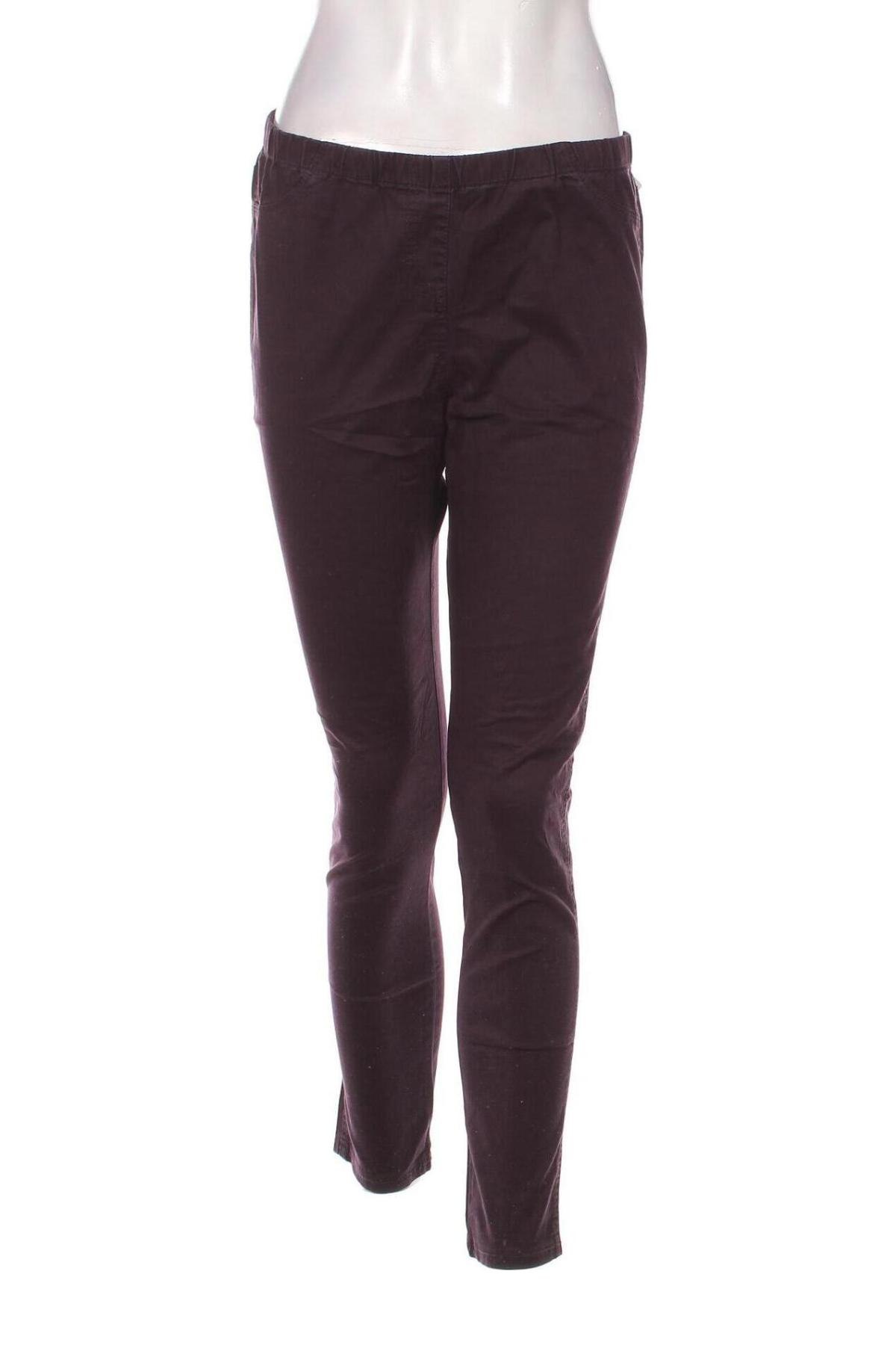Дамски панталон Marks & Spencer, Размер M, Цвят Лилав, Цена 5,60 лв.