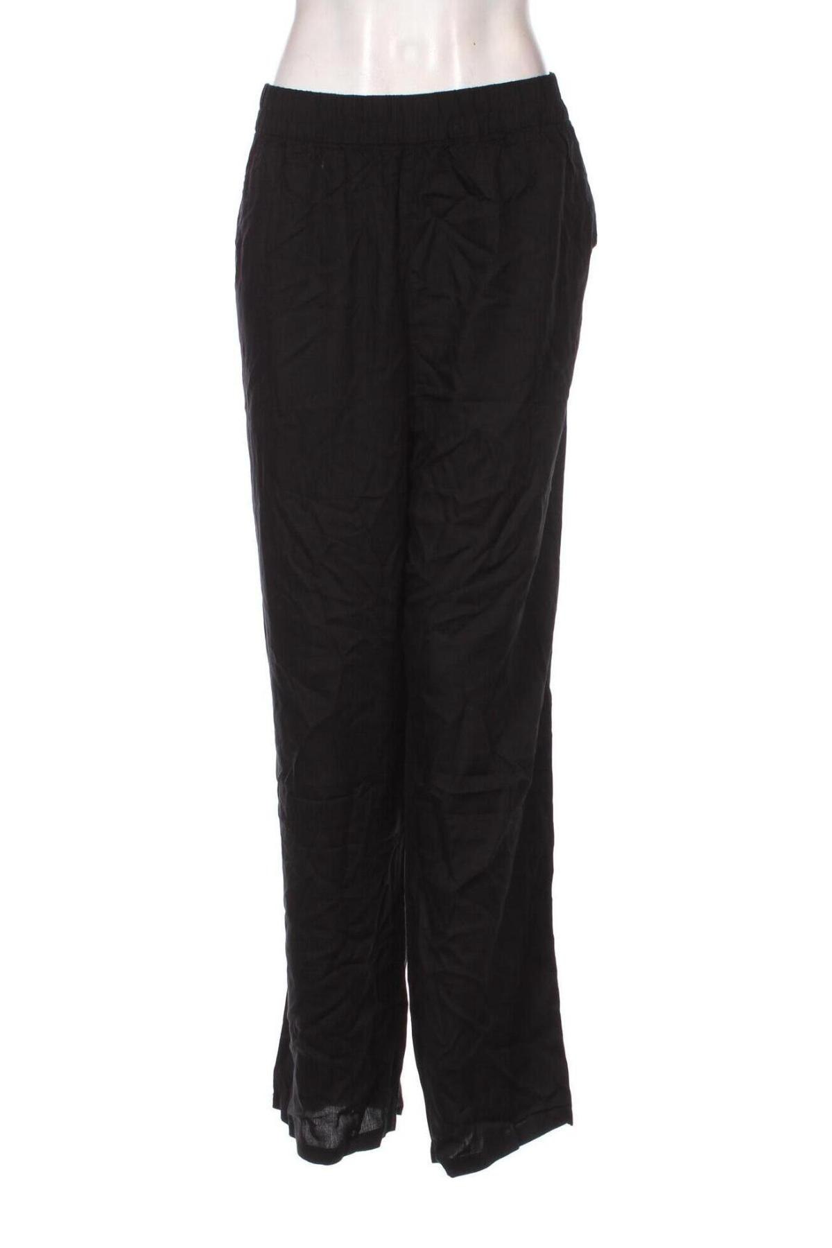 Дамски панталон Monki, Размер XL, Цвят Черен, Цена 30,38 лв.