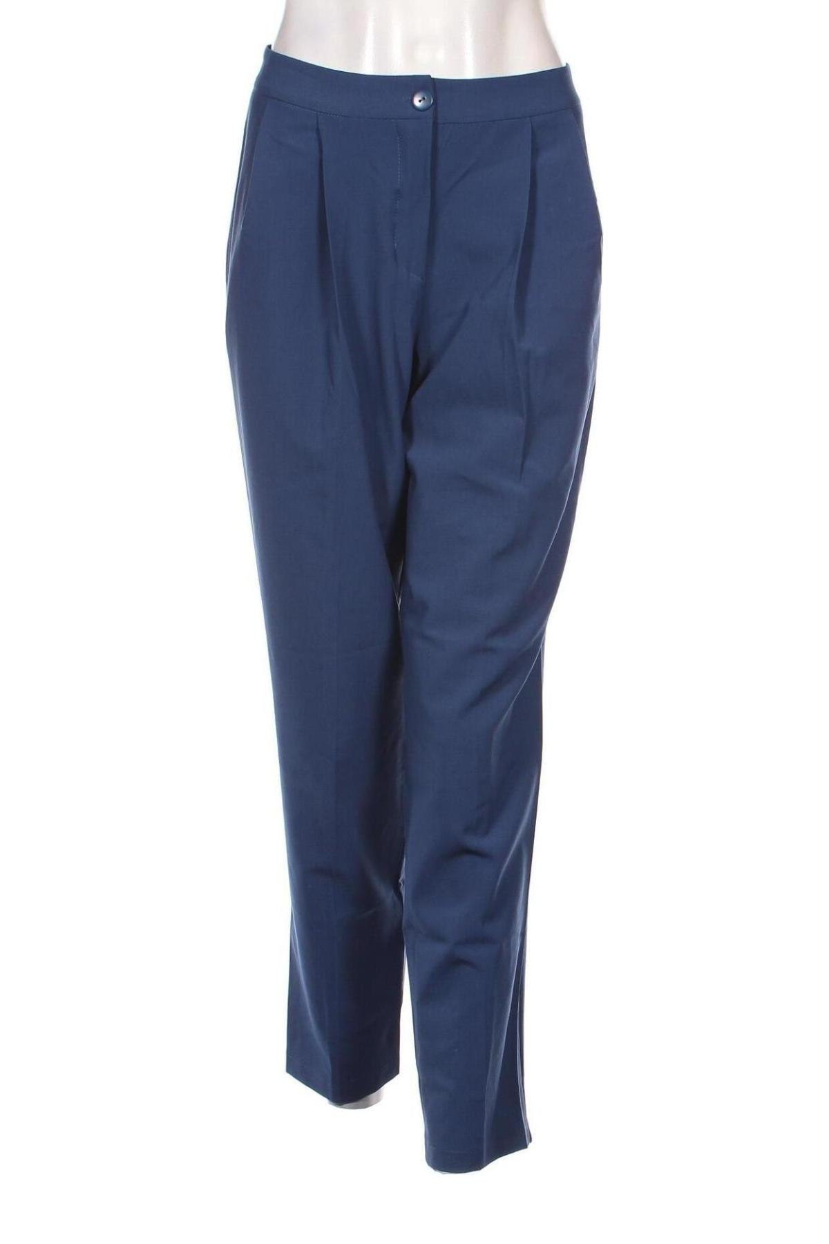 Pantaloni de femei Nife, Mărime M, Culoare Albastru, Preț 480,26 Lei