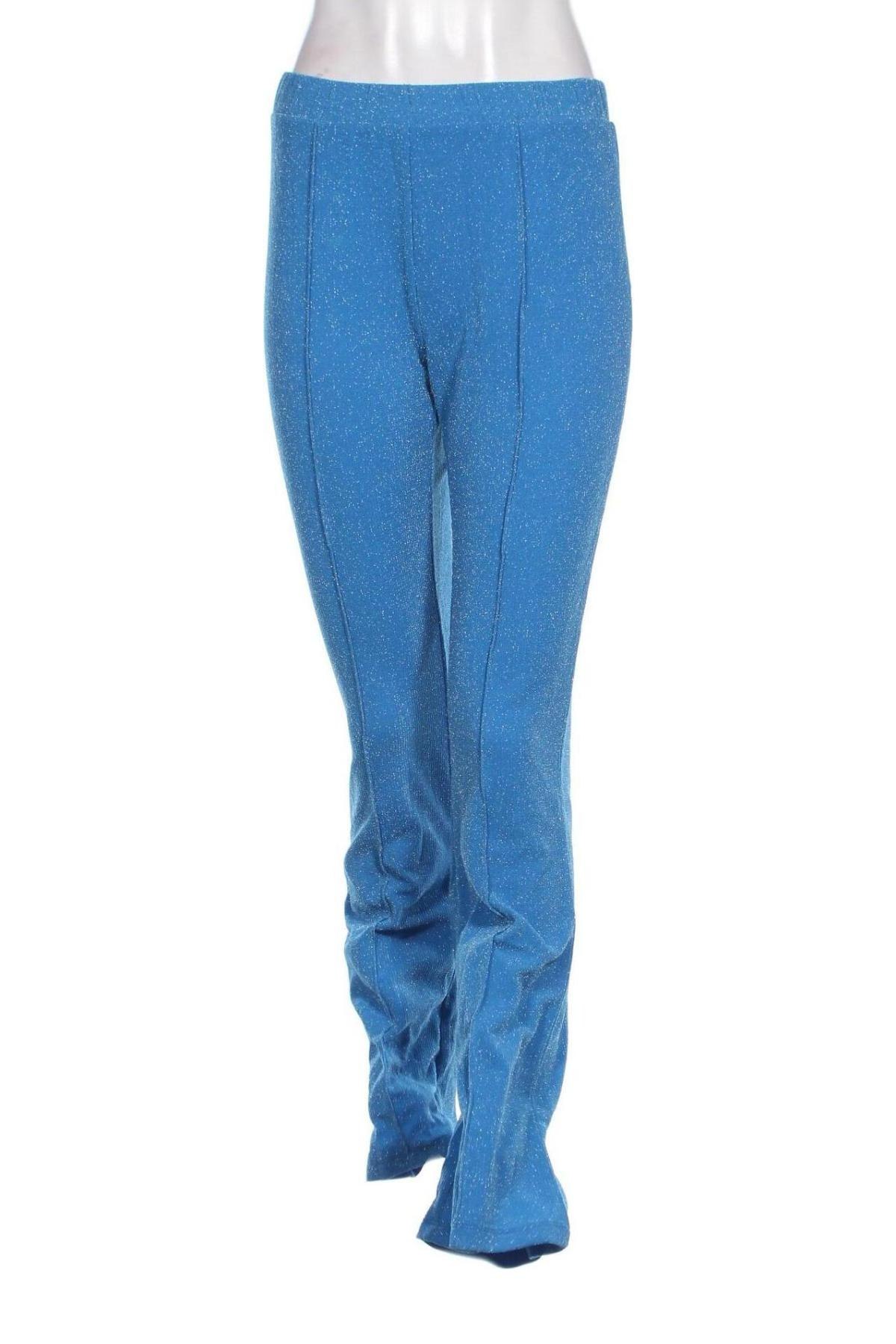 Γυναικείο παντελόνι Pieces, Μέγεθος M, Χρώμα Μπλέ, Τιμή 8,63 €