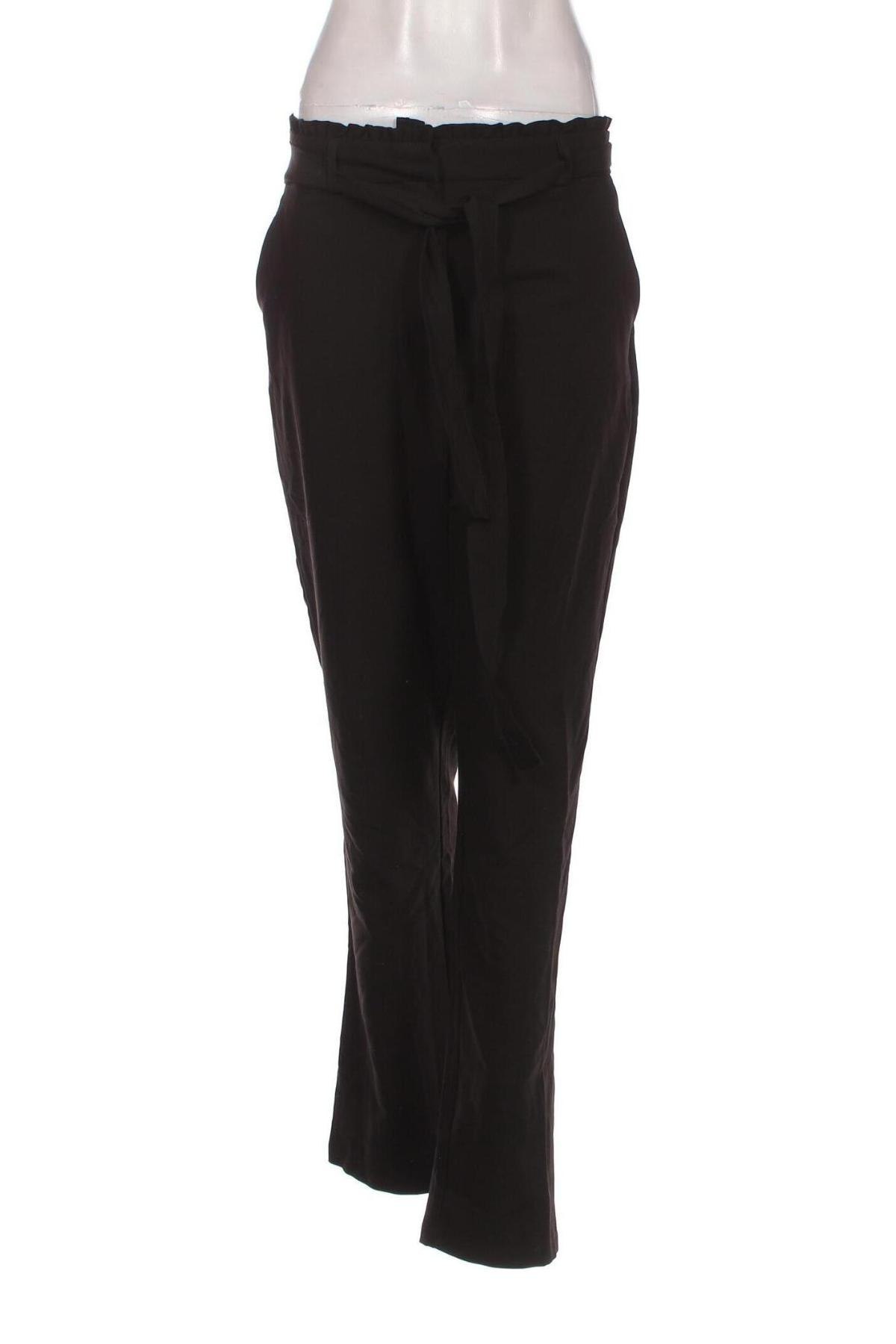 Γυναικείο παντελόνι Pieces, Μέγεθος M, Χρώμα Μαύρο, Τιμή 6,96 €