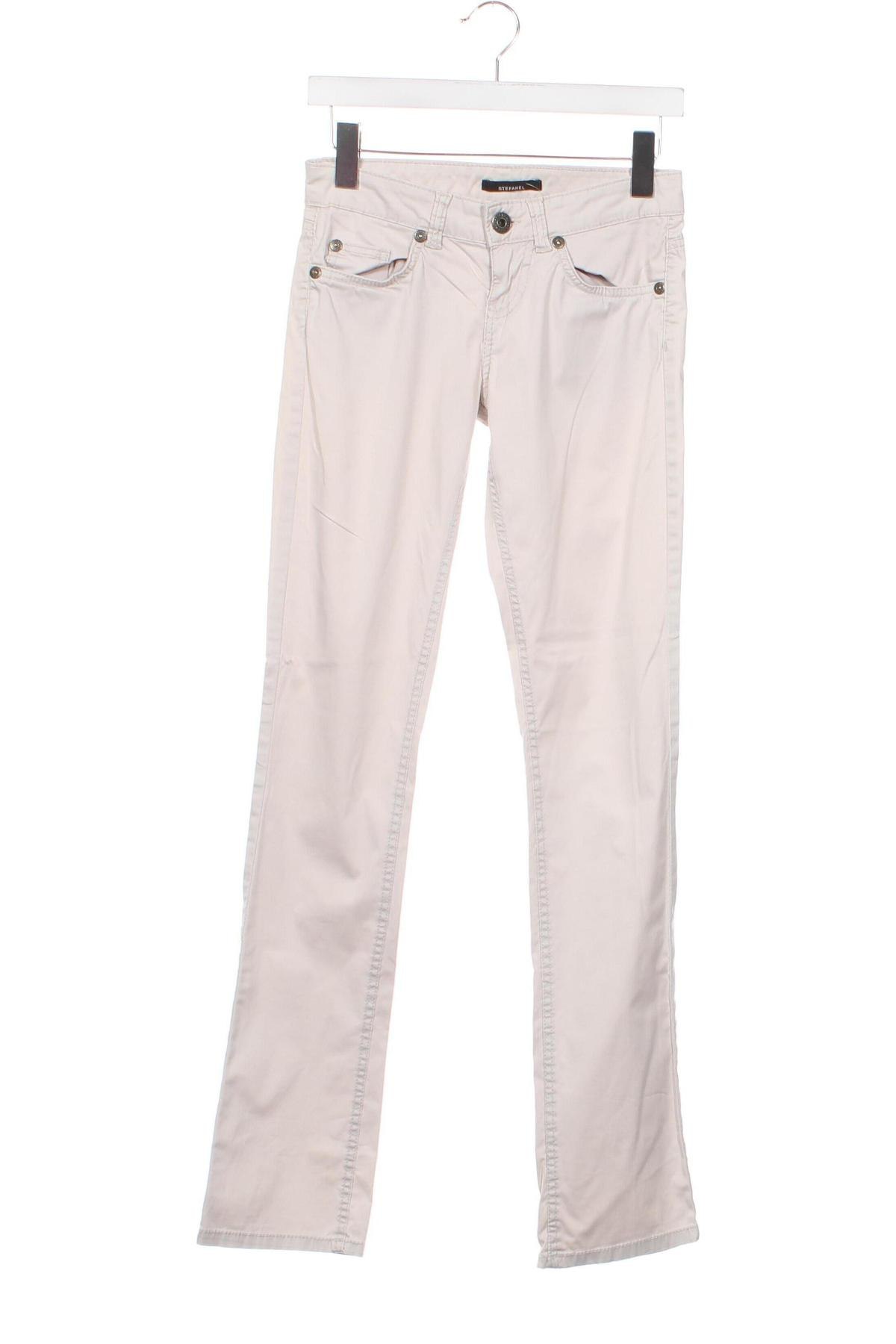 Γυναικείο παντελόνι Stefanel, Μέγεθος XS, Χρώμα  Μπέζ, Τιμή 3,36 €