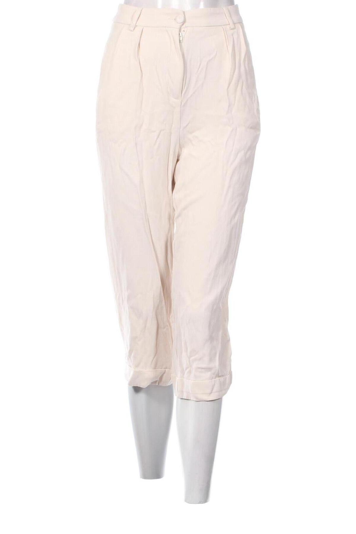 Pantaloni de femei TWINSET, Mărime S, Culoare Ecru, Preț 36,74 Lei