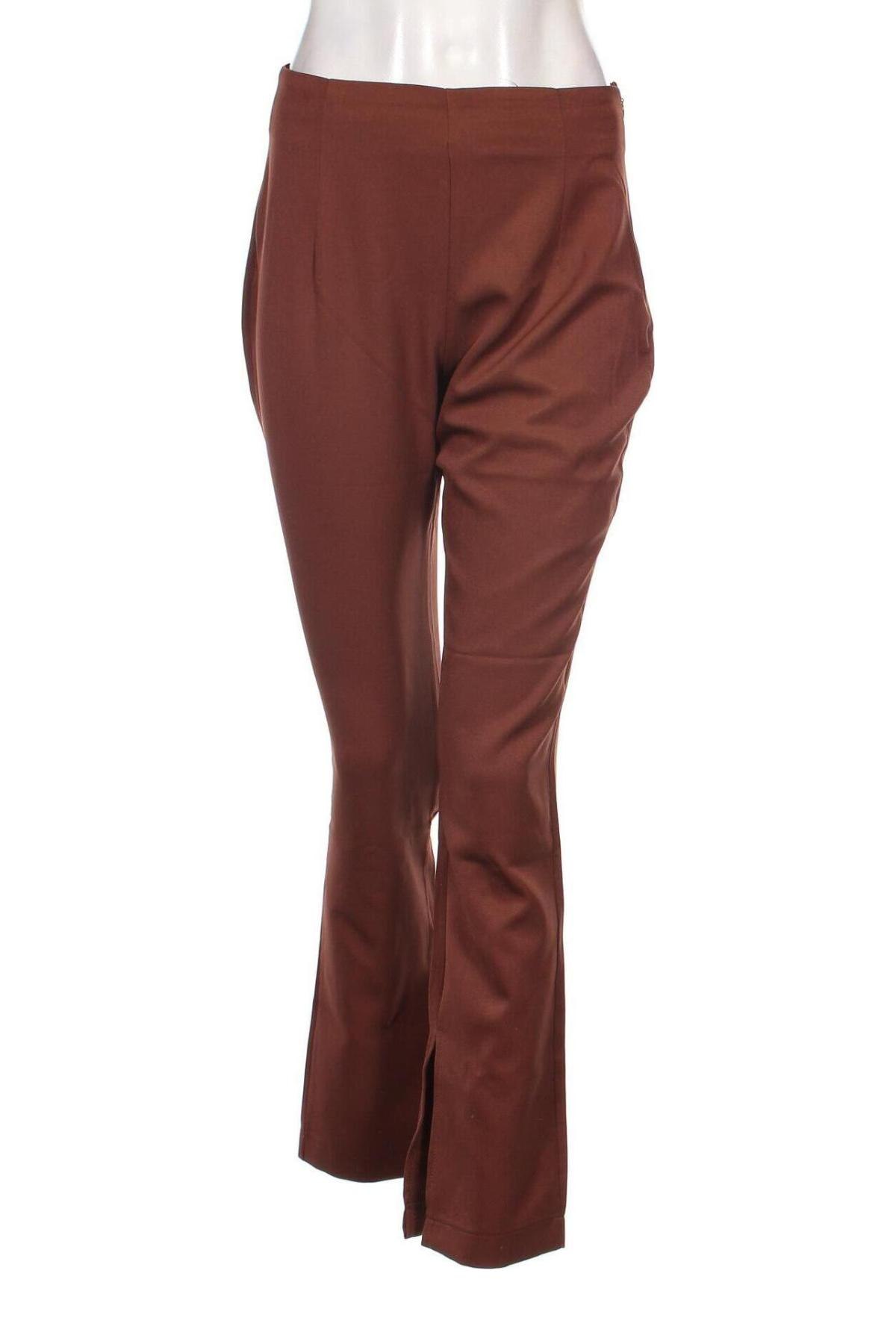 Pantaloni de femei Trendyol, Mărime M, Culoare Maro, Preț 25,76 Lei