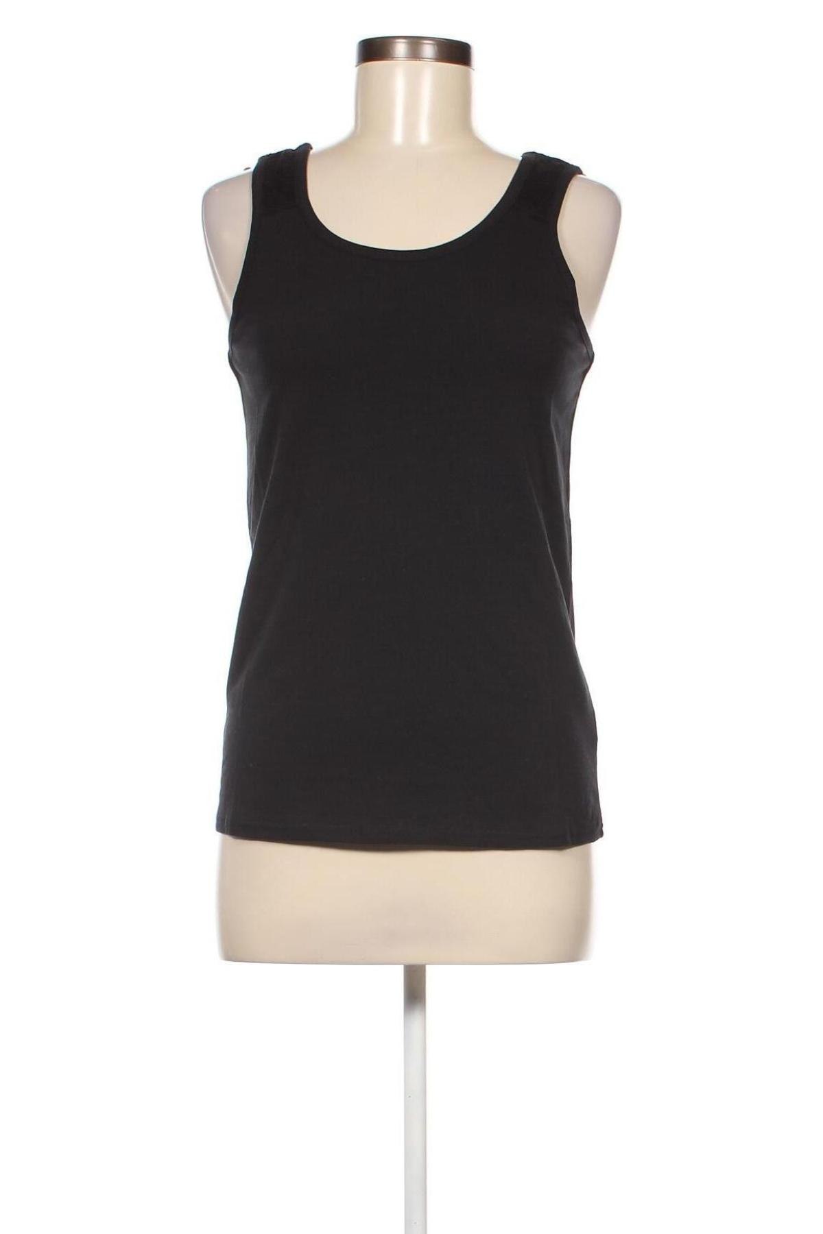Γυναικείο αμάνικο μπλουζάκι, Μέγεθος S, Χρώμα Μαύρο, Τιμή 10,82 €