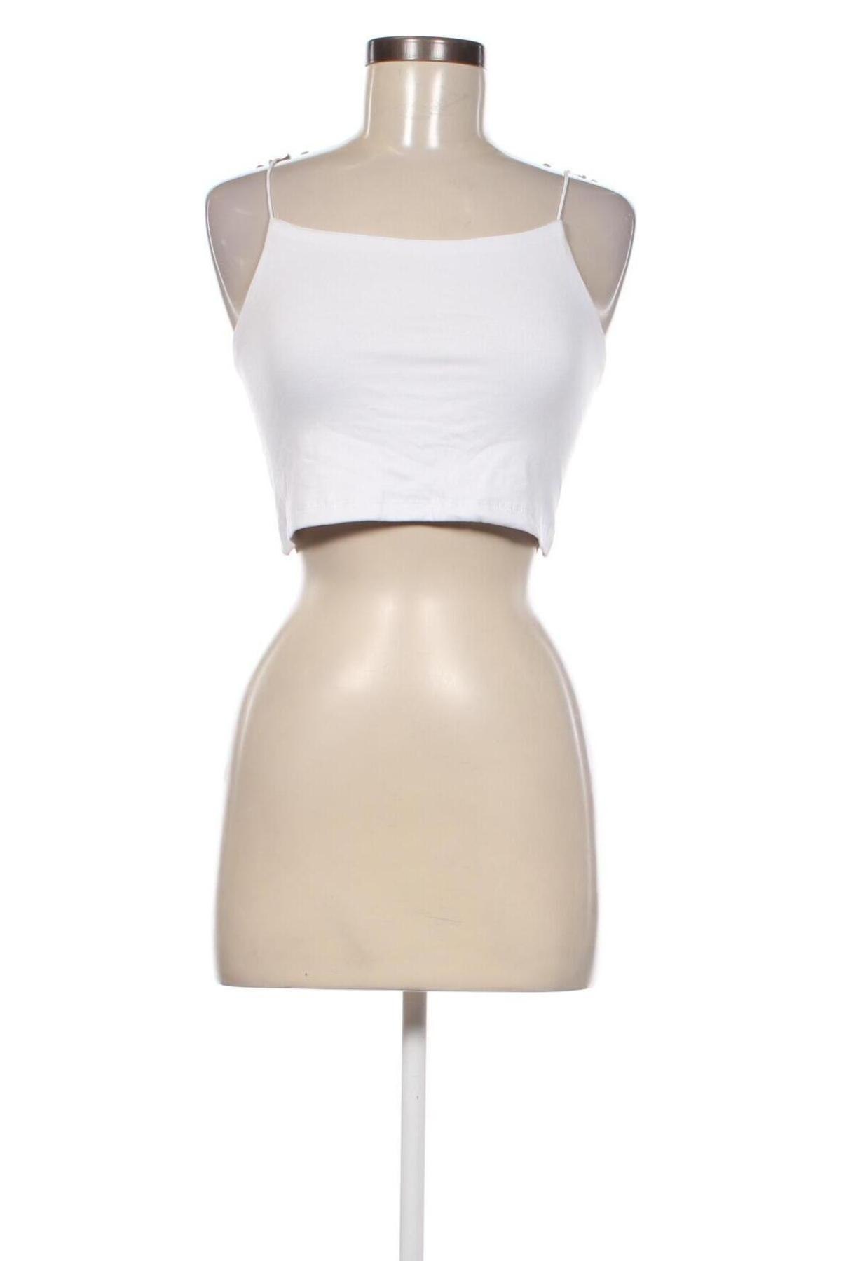 Γυναικείο αμάνικο μπλουζάκι, Μέγεθος M, Χρώμα Λευκό, Τιμή 3,46 €