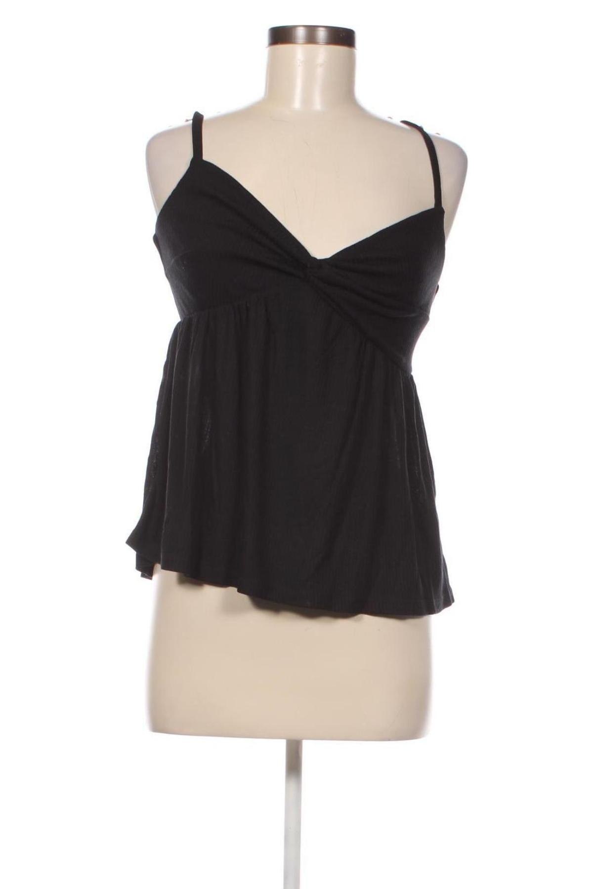 Γυναικείο αμάνικο μπλουζάκι Camaieu, Μέγεθος M, Χρώμα Μαύρο, Τιμή 10,82 €