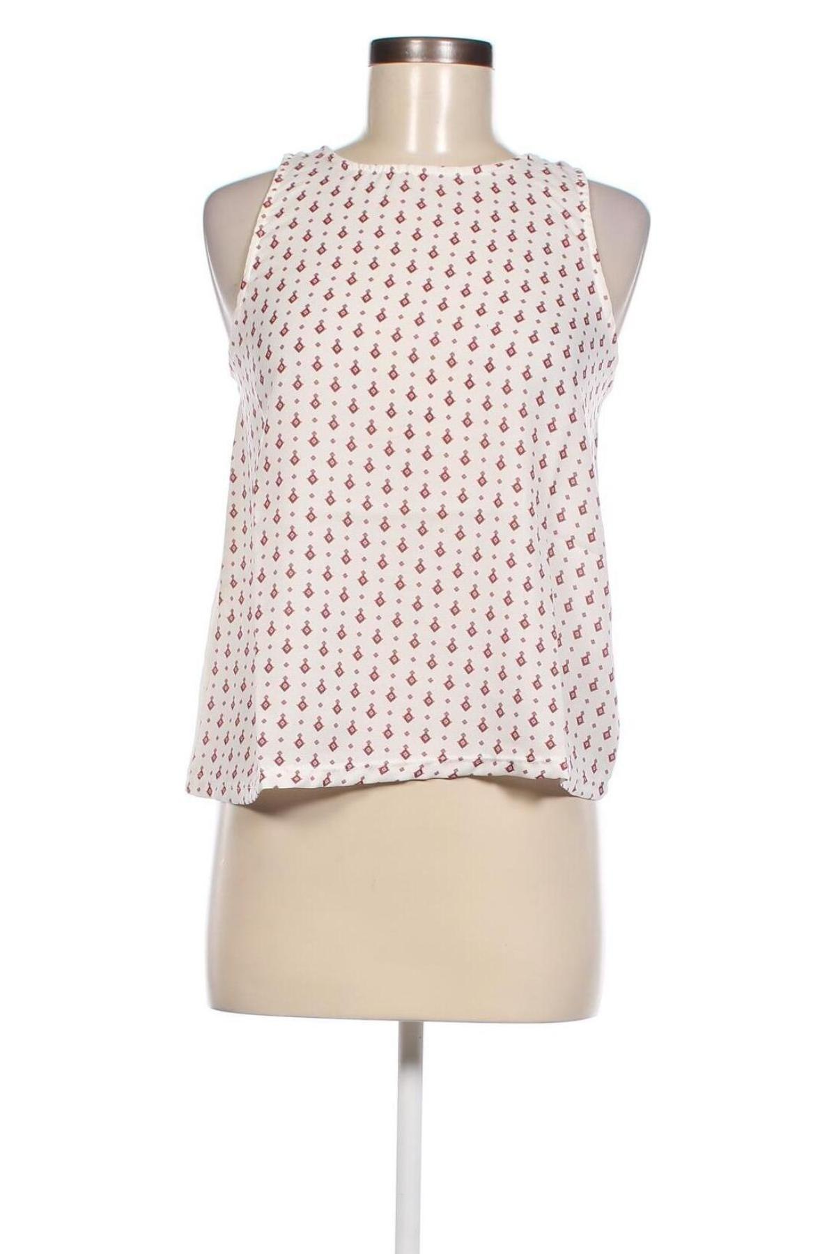 Γυναικείο αμάνικο μπλουζάκι Jennyfer, Μέγεθος M, Χρώμα Λευκό, Τιμή 5,19 €