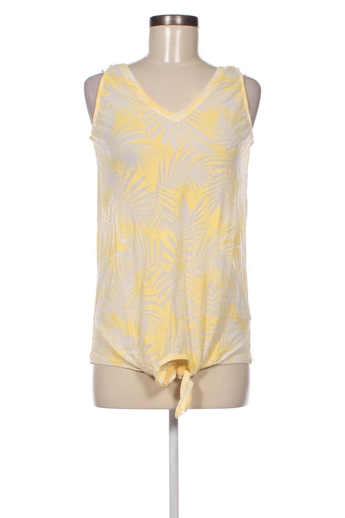Γυναικείο αμάνικο μπλουζάκι Seventy Seven, Μέγεθος M, Χρώμα Κίτρινο, Τιμή 6,60 €