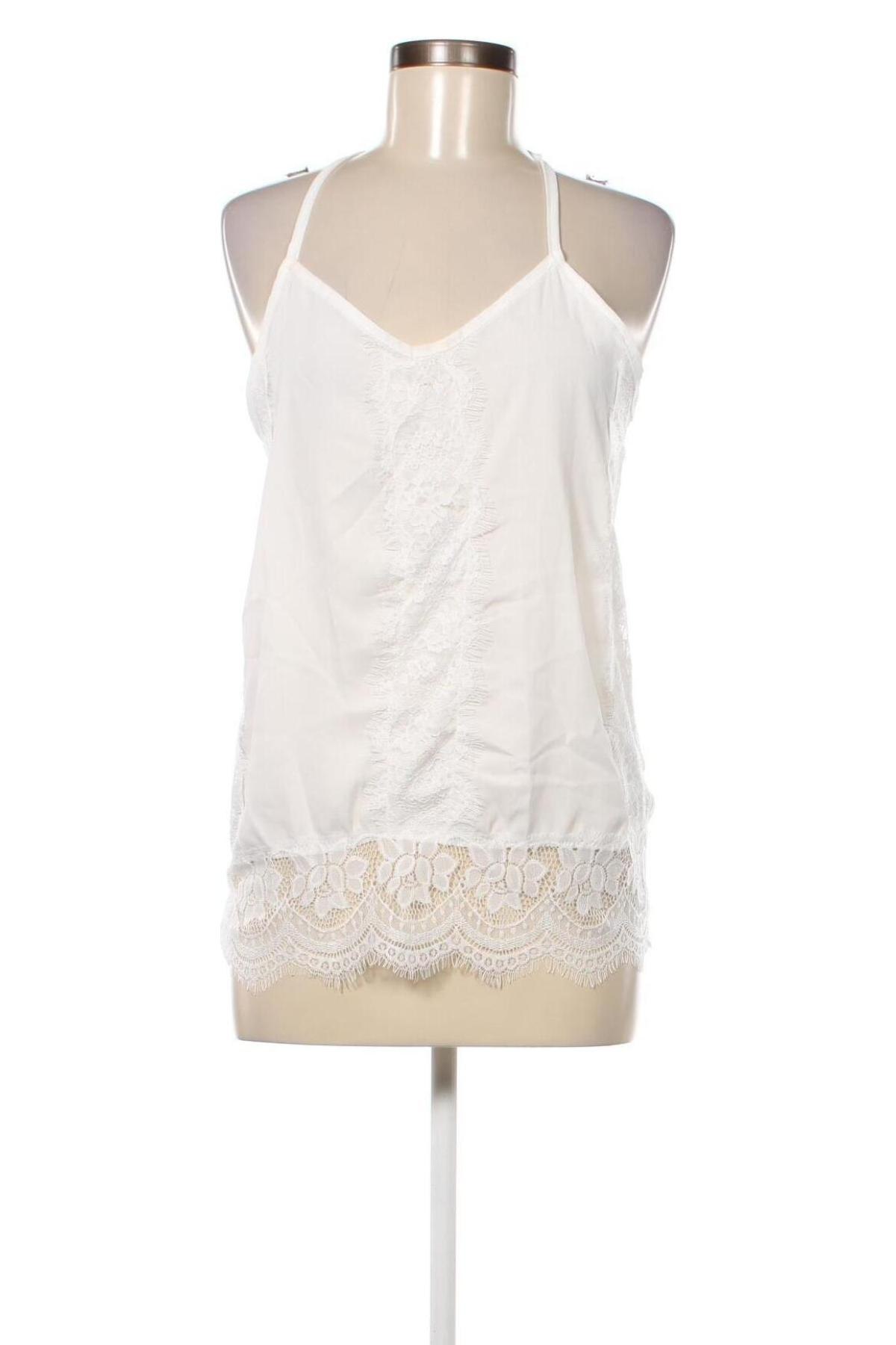Γυναικείο αμάνικο μπλουζάκι Styleboom, Μέγεθος M, Χρώμα Λευκό, Τιμή 7,90 €