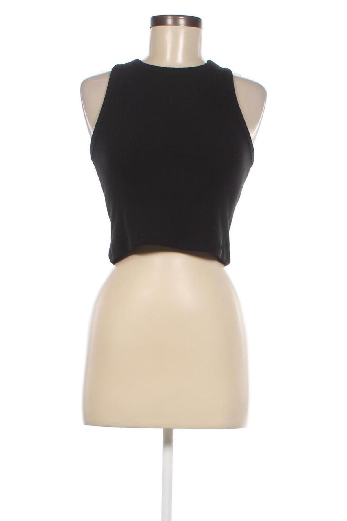 Γυναικείο αμάνικο μπλουζάκι Trendyol, Μέγεθος L, Χρώμα Μαύρο, Τιμή 3,14 €