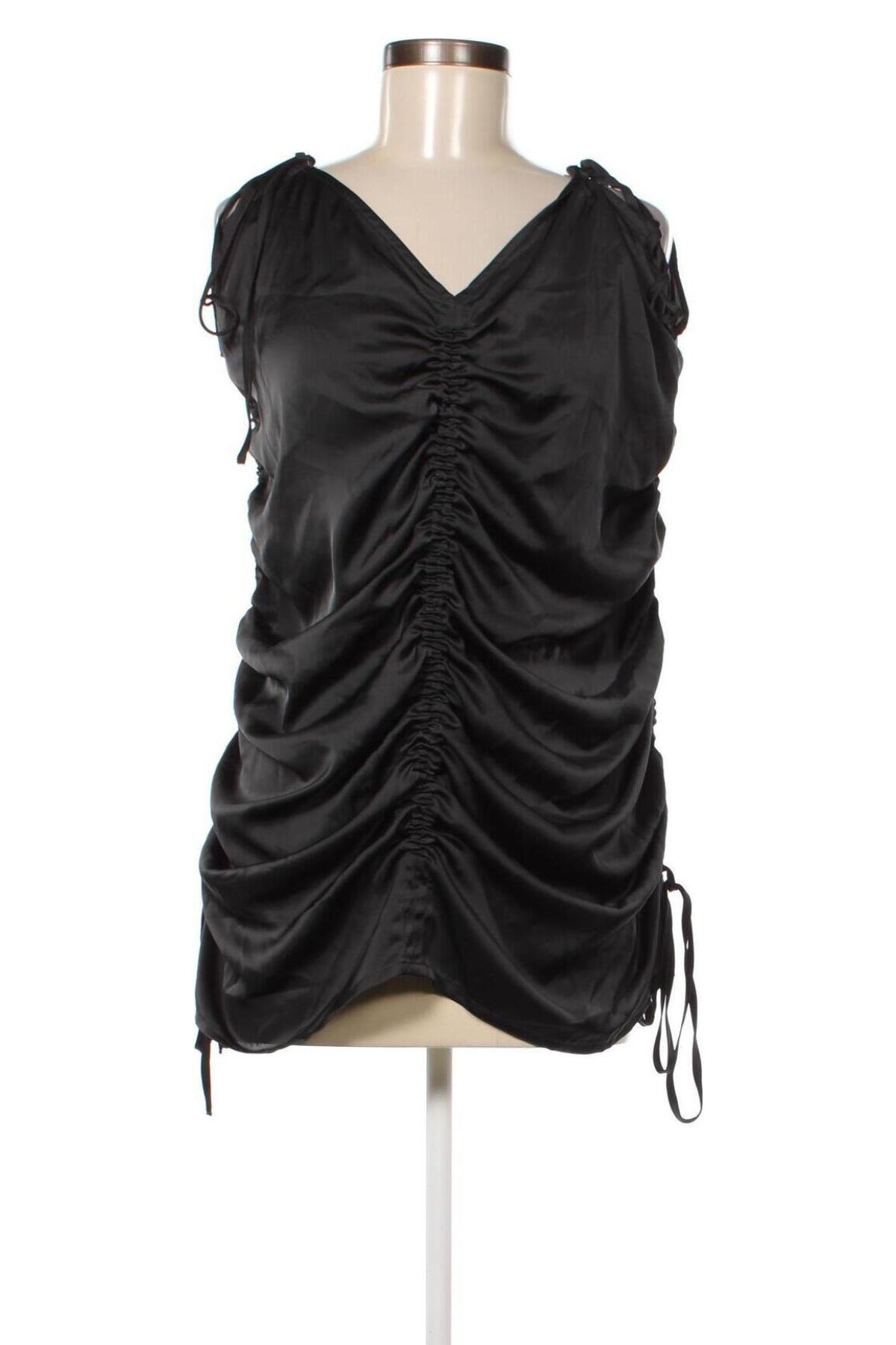 Γυναικείο αμάνικο μπλουζάκι Weekday, Μέγεθος XL, Χρώμα Μαύρο, Τιμή 10,82 €