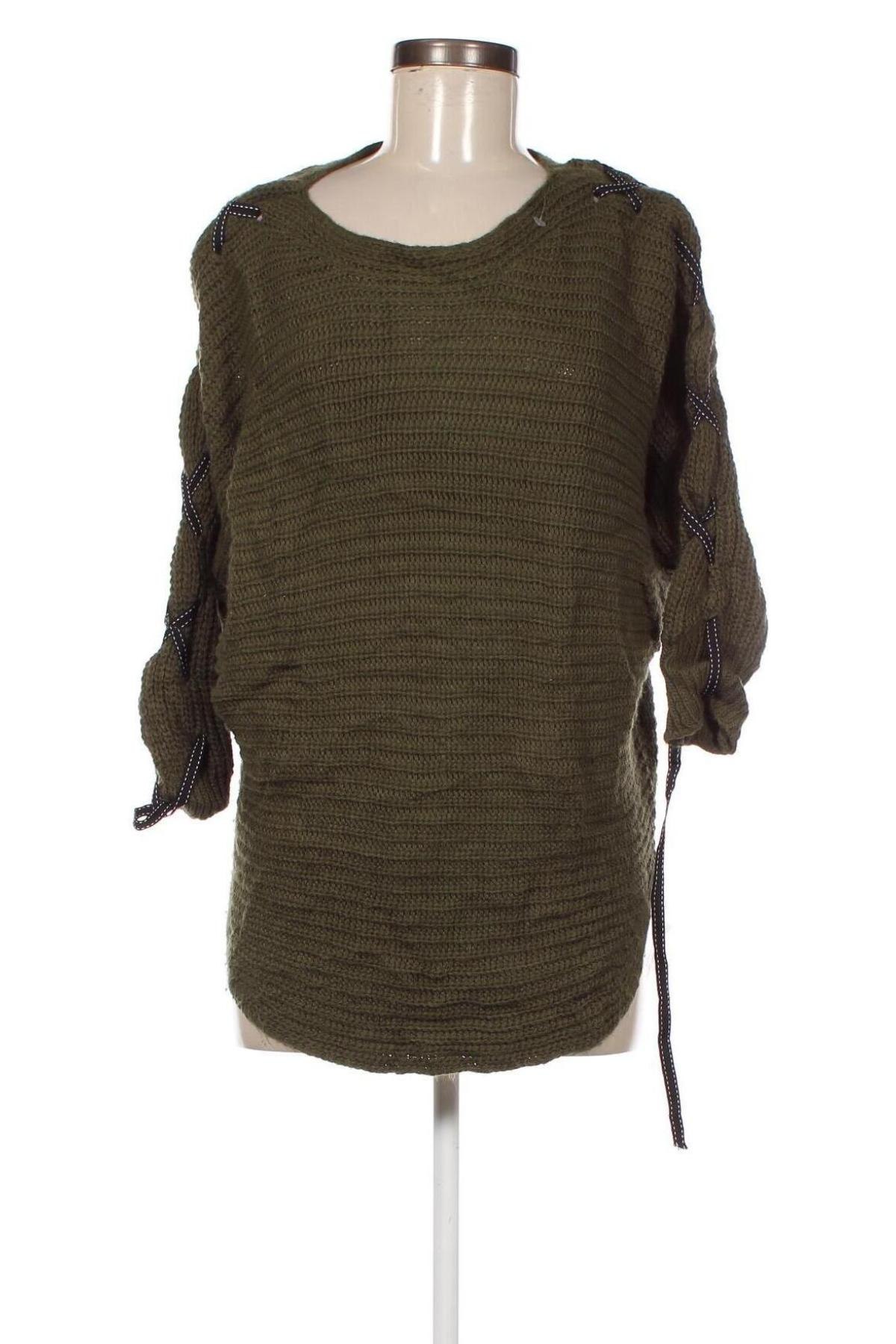 Γυναικείο πουλόβερ, Μέγεθος L, Χρώμα Πράσινο, Τιμή 2,33 €