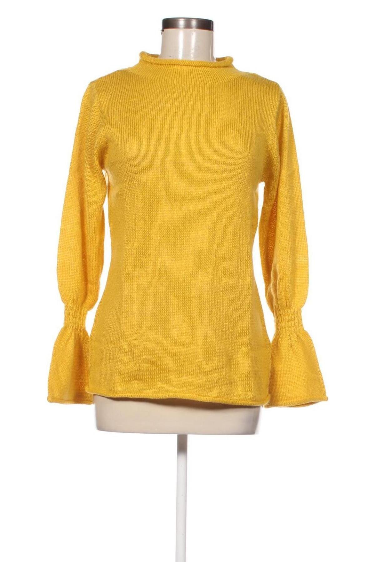 Дамски пуловер Boysen's, Размер S, Цвят Жълт, Цена 9,20 лв.