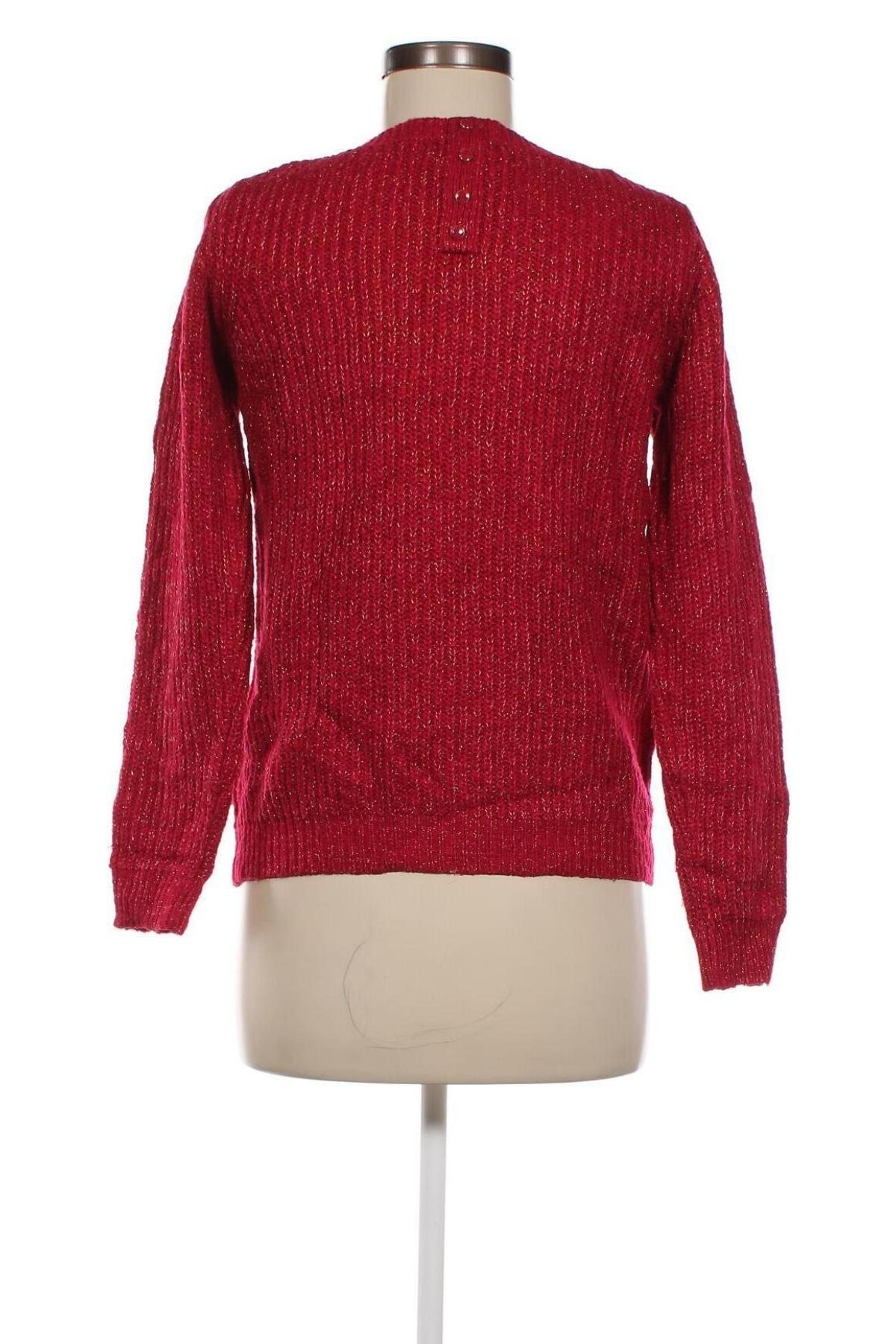 Damenpullover Cache Coeur, Größe S, Farbe Rot, Preis 5,49 €