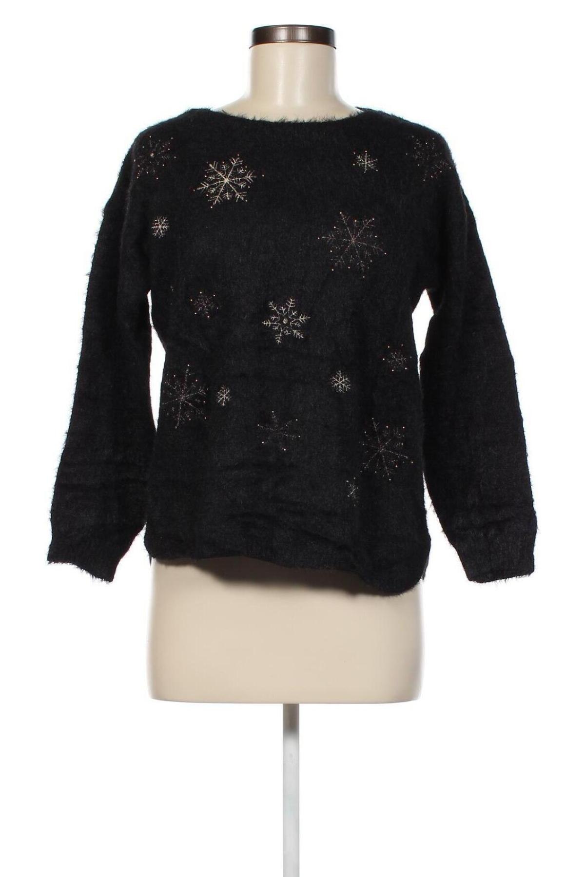 Дамски пуловер Cami, Размер M, Цвят Черен, Цена 4,35 лв.