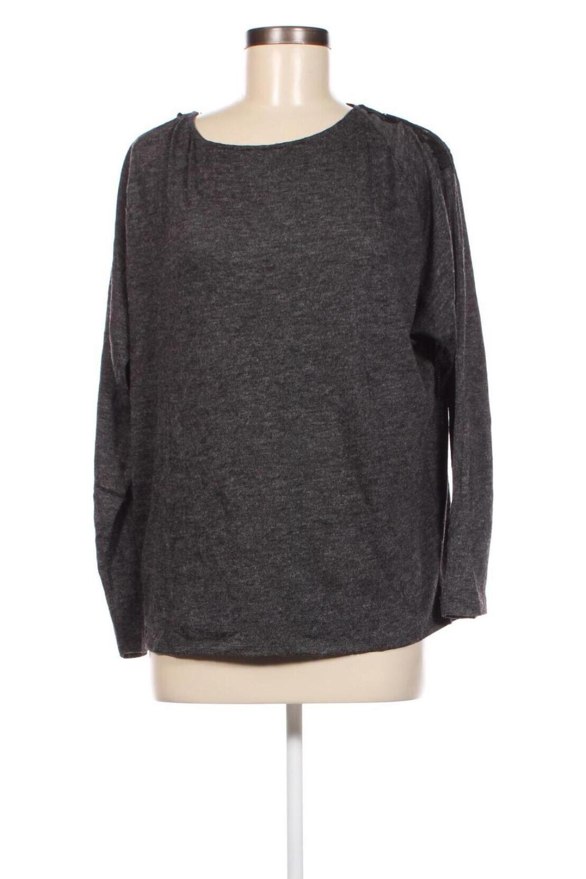 Дамски пуловер Edc By Esprit, Размер L, Цвят Сив, Цена 4,35 лв.