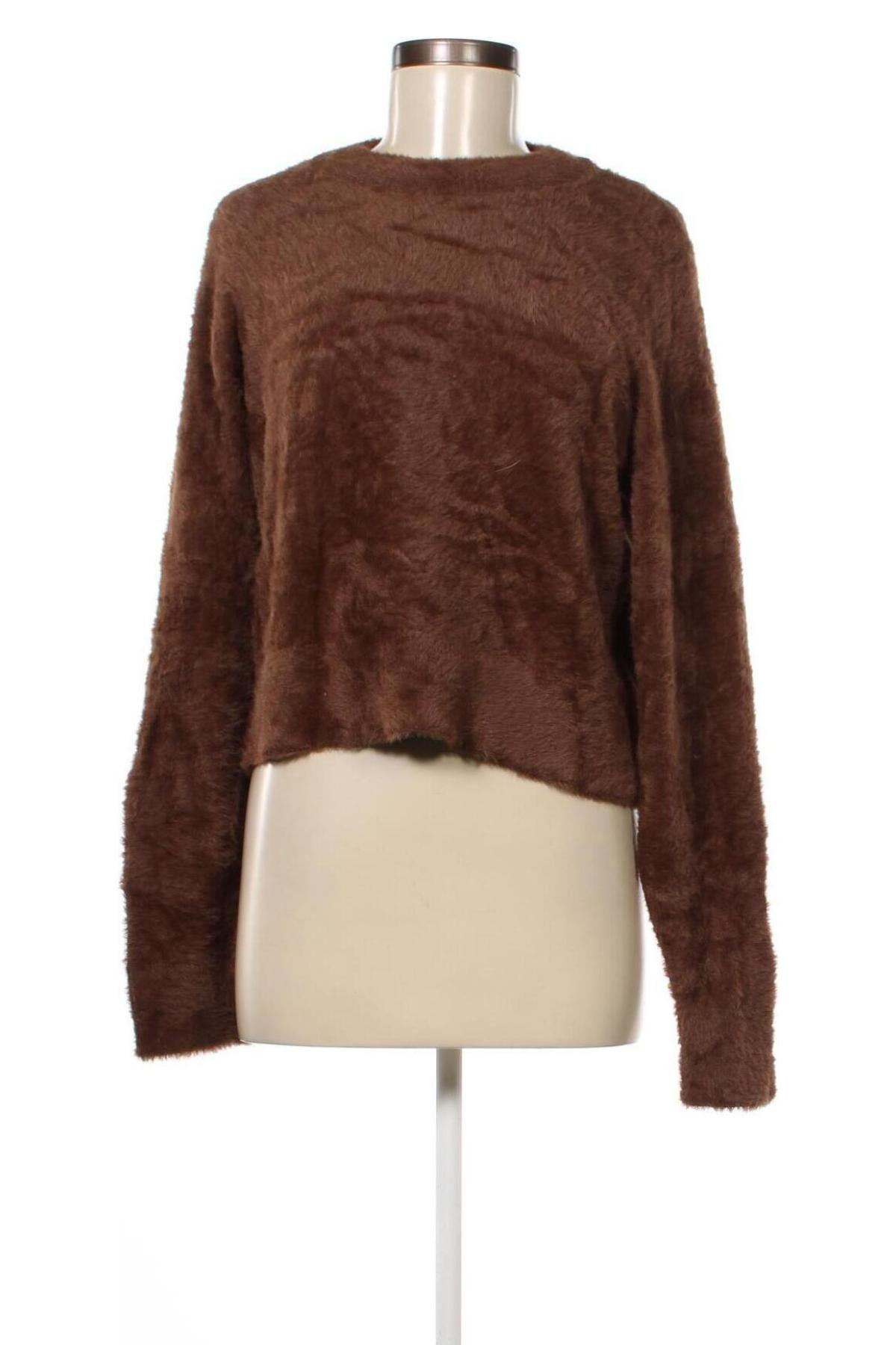 Γυναικείο πουλόβερ Fb Sister, Μέγεθος M, Χρώμα Καφέ, Τιμή 2,51 €