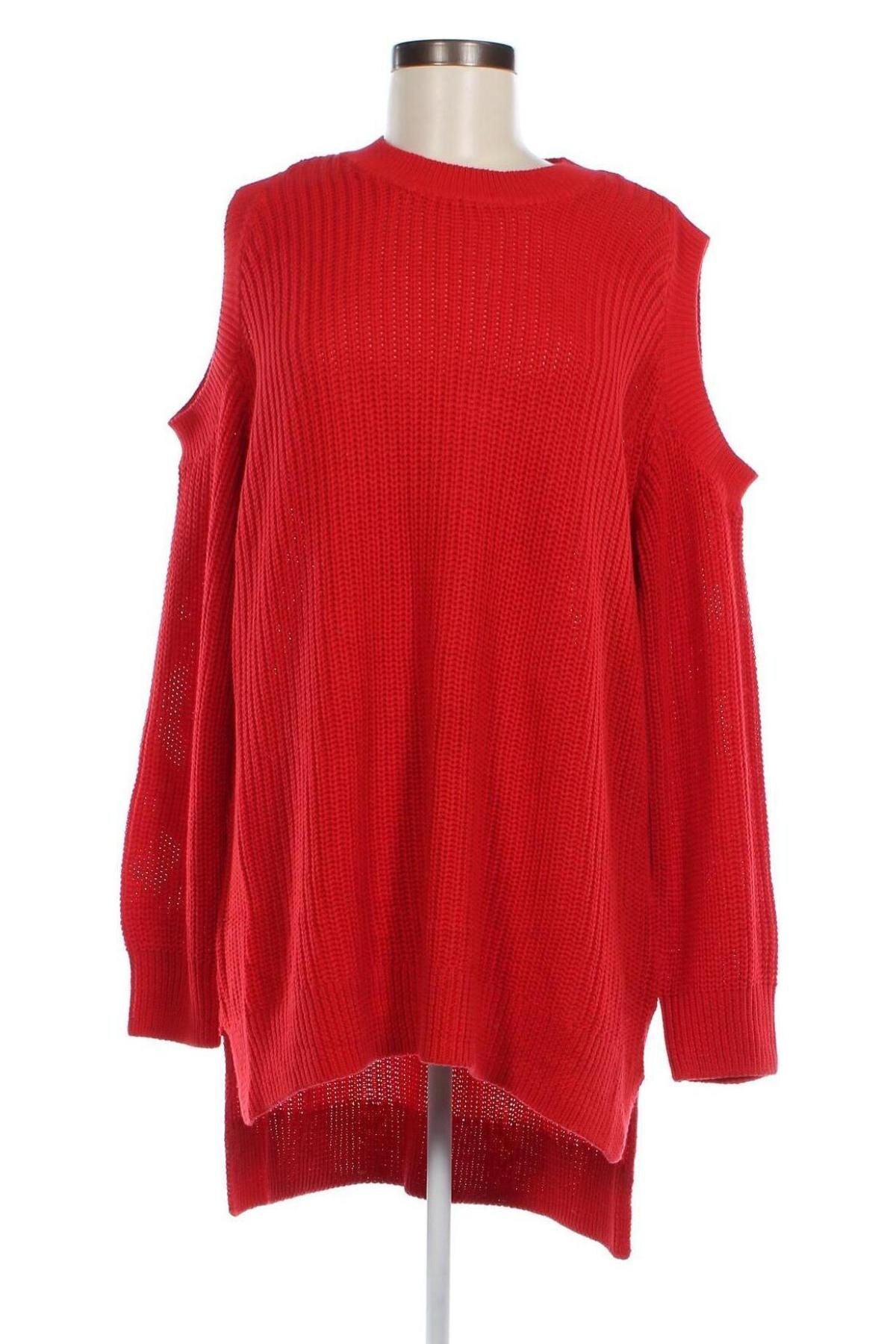 Damenpullover FLG, Größe XL, Farbe Rot, Preis 4,98 €