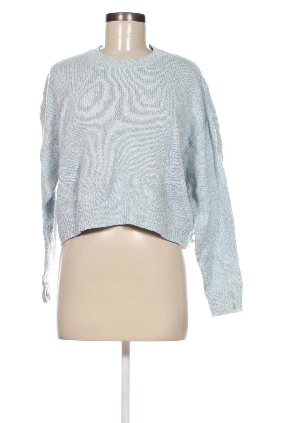 Дамски пуловер H&M Divided, Размер M, Цвят Син, Цена 4,35 лв.