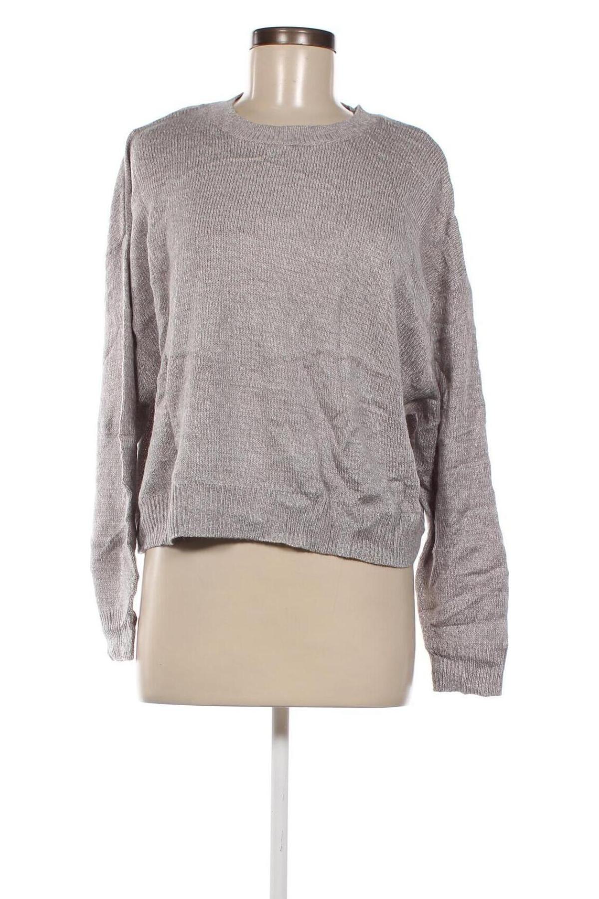 Damenpullover H&M Divided, Größe L, Farbe Grau, Preis 4,99 €