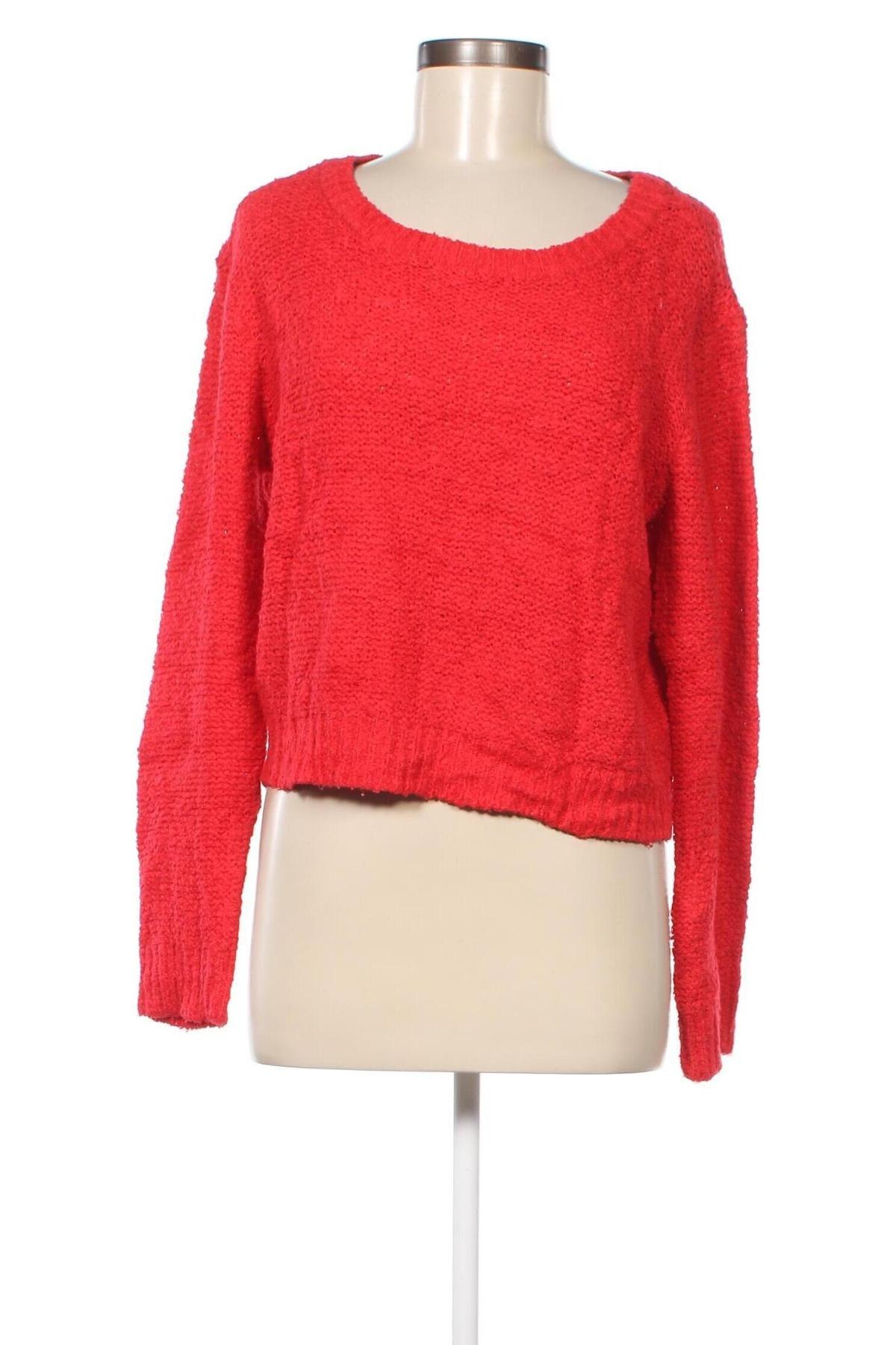 Damenpullover H&M Divided, Größe L, Farbe Rot, Preis 2,22 €