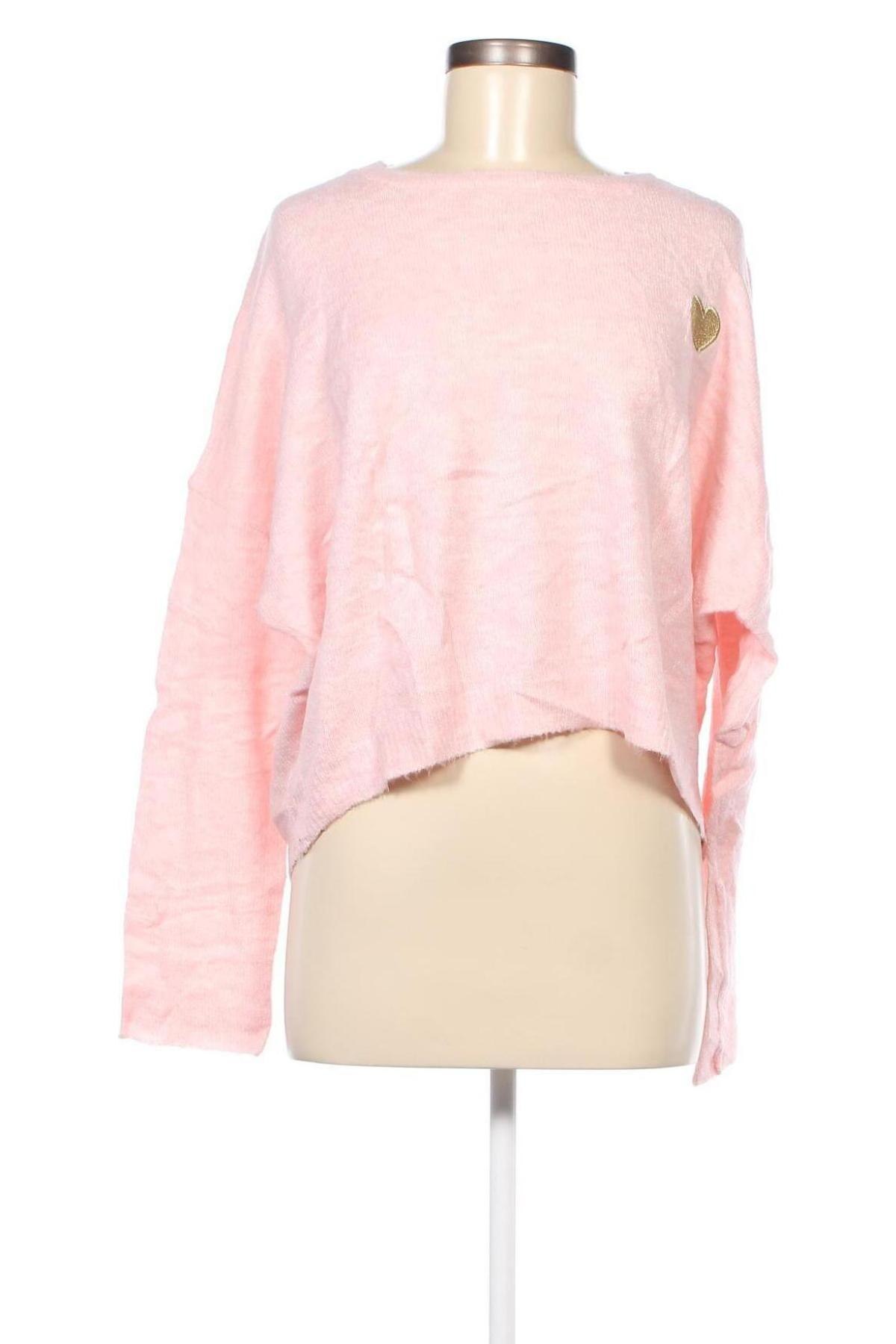 Γυναικείο πουλόβερ Jubylee, Μέγεθος M, Χρώμα Ρόζ , Τιμή 5,38 €