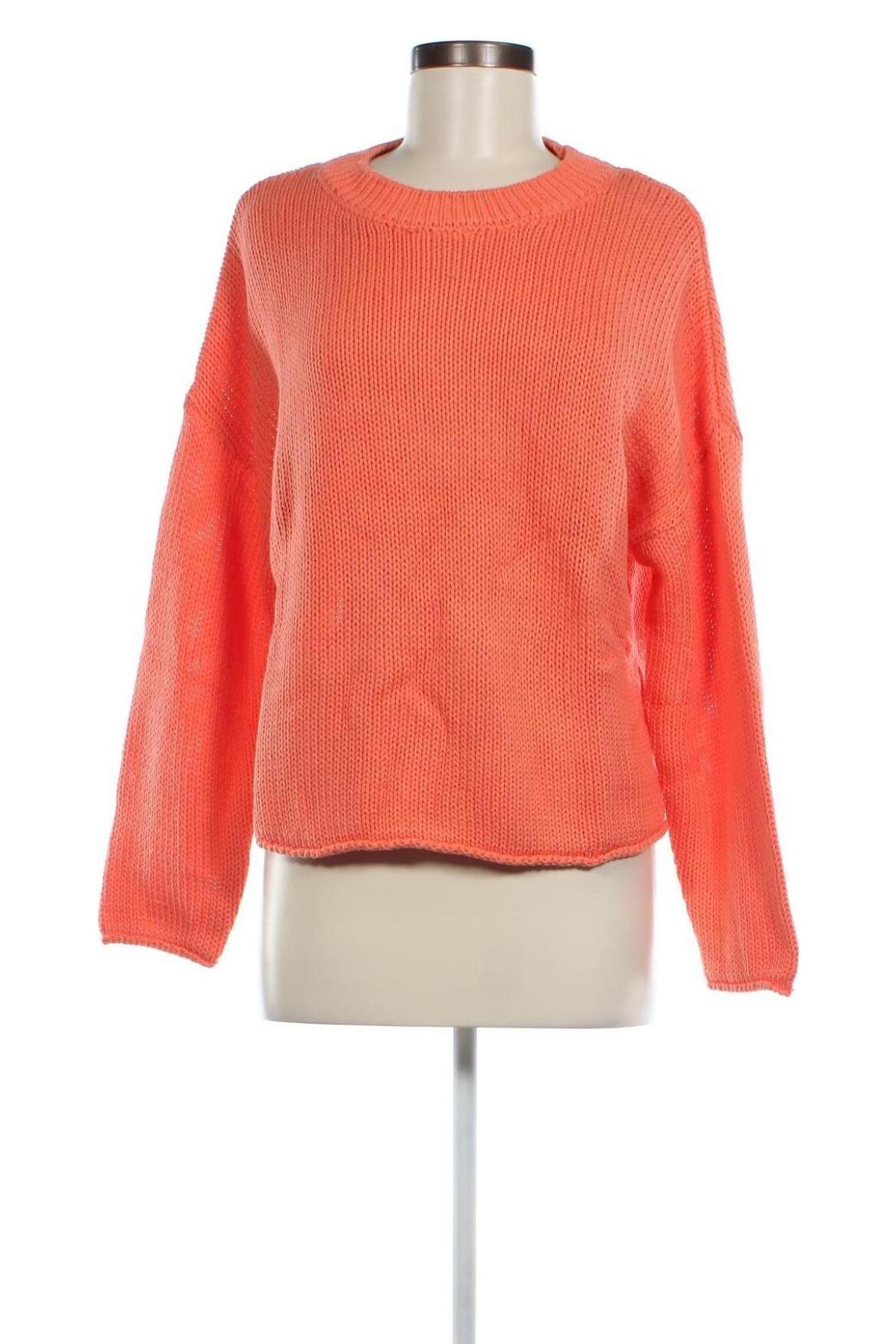 Дамски пуловер Lascana, Размер M, Цвят Оранжев, Цена 10,58 лв.