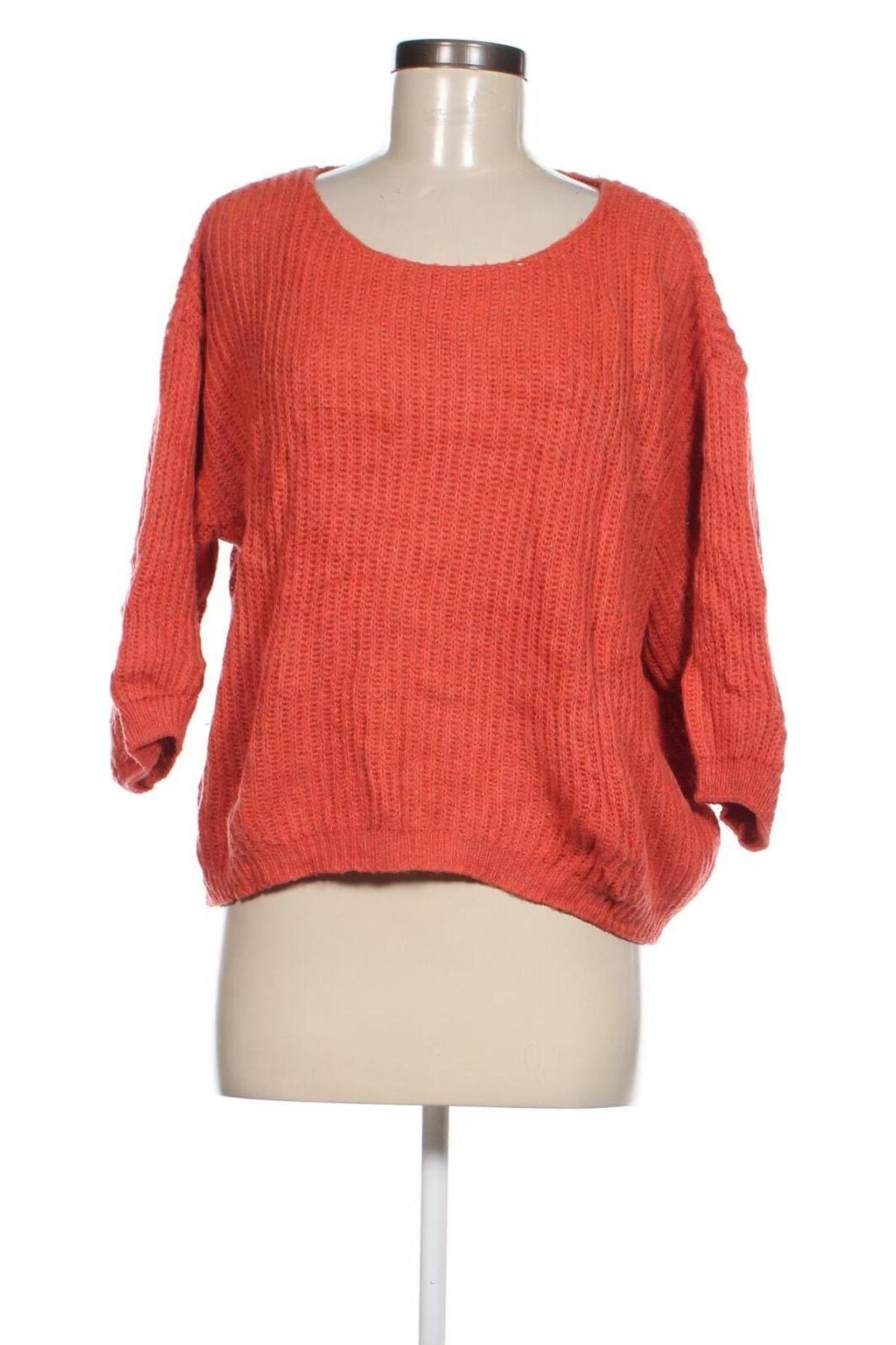 Дамски пуловер Lola Liza, Размер M, Цвят Оранжев, Цена 6,38 лв.
