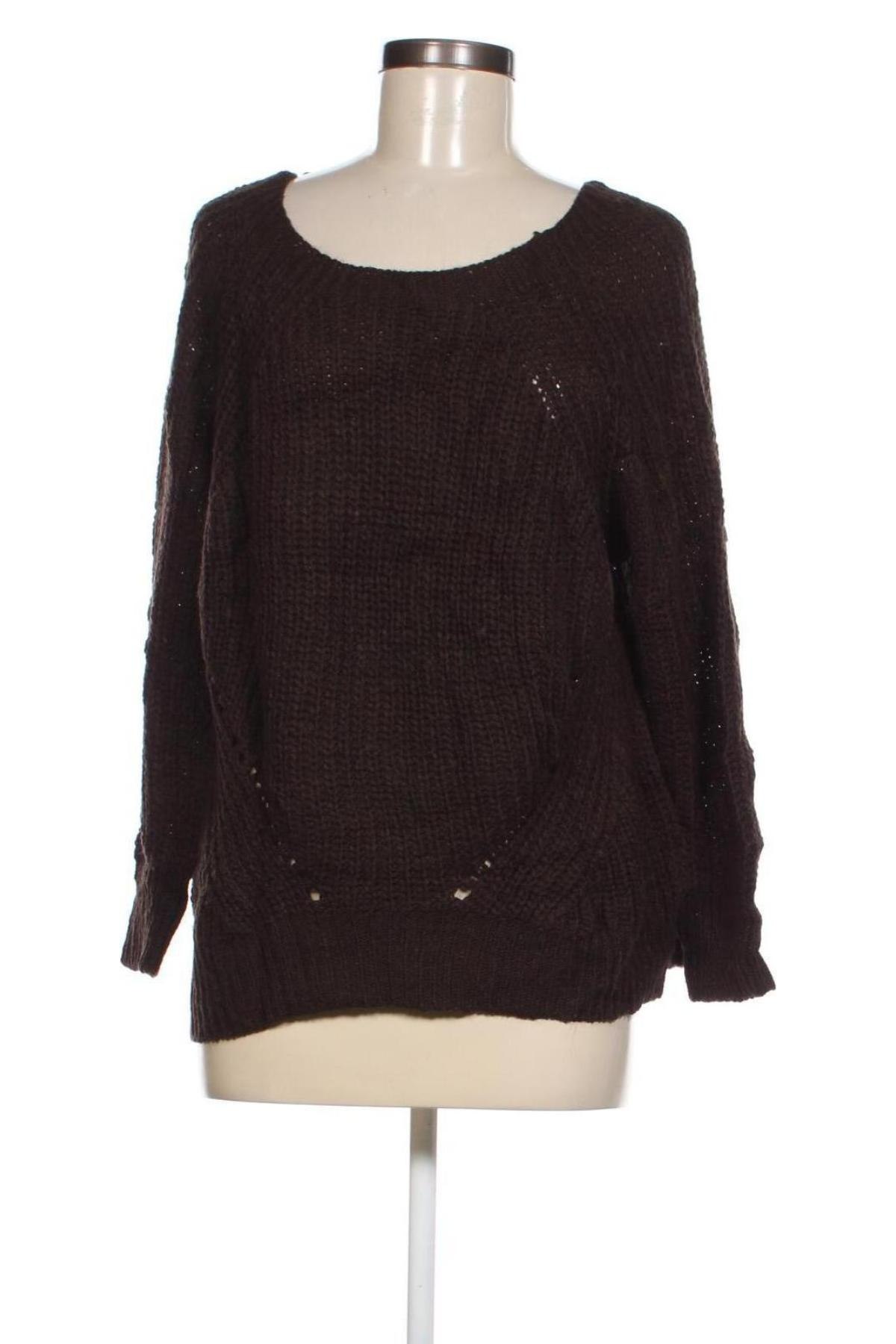 Γυναικείο πουλόβερ MAPP, Μέγεθος M, Χρώμα Καφέ, Τιμή 2,33 €