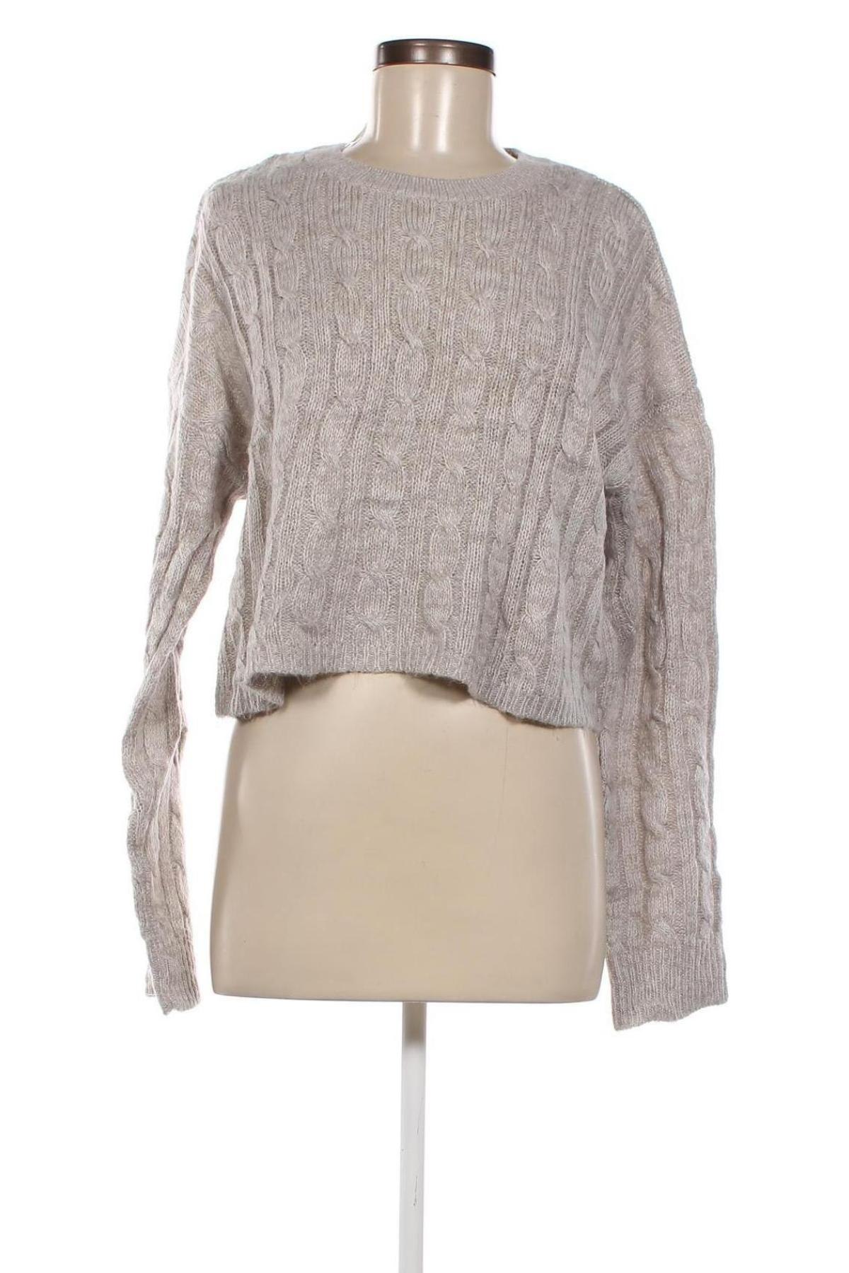 Γυναικείο πουλόβερ New Look, Μέγεθος L, Χρώμα Γκρί, Τιμή 2,33 €