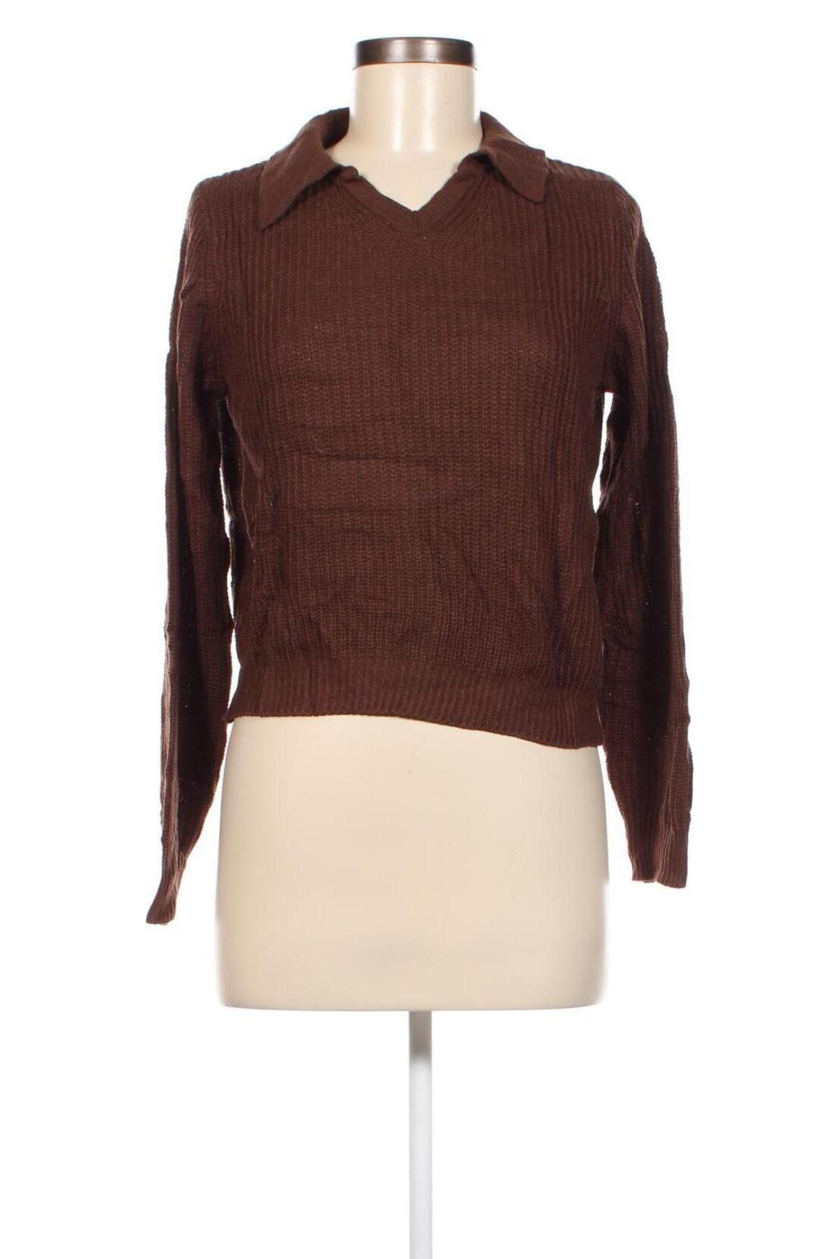Γυναικείο πουλόβερ SHEIN, Μέγεθος S, Χρώμα Καφέ, Τιμή 3,29 €