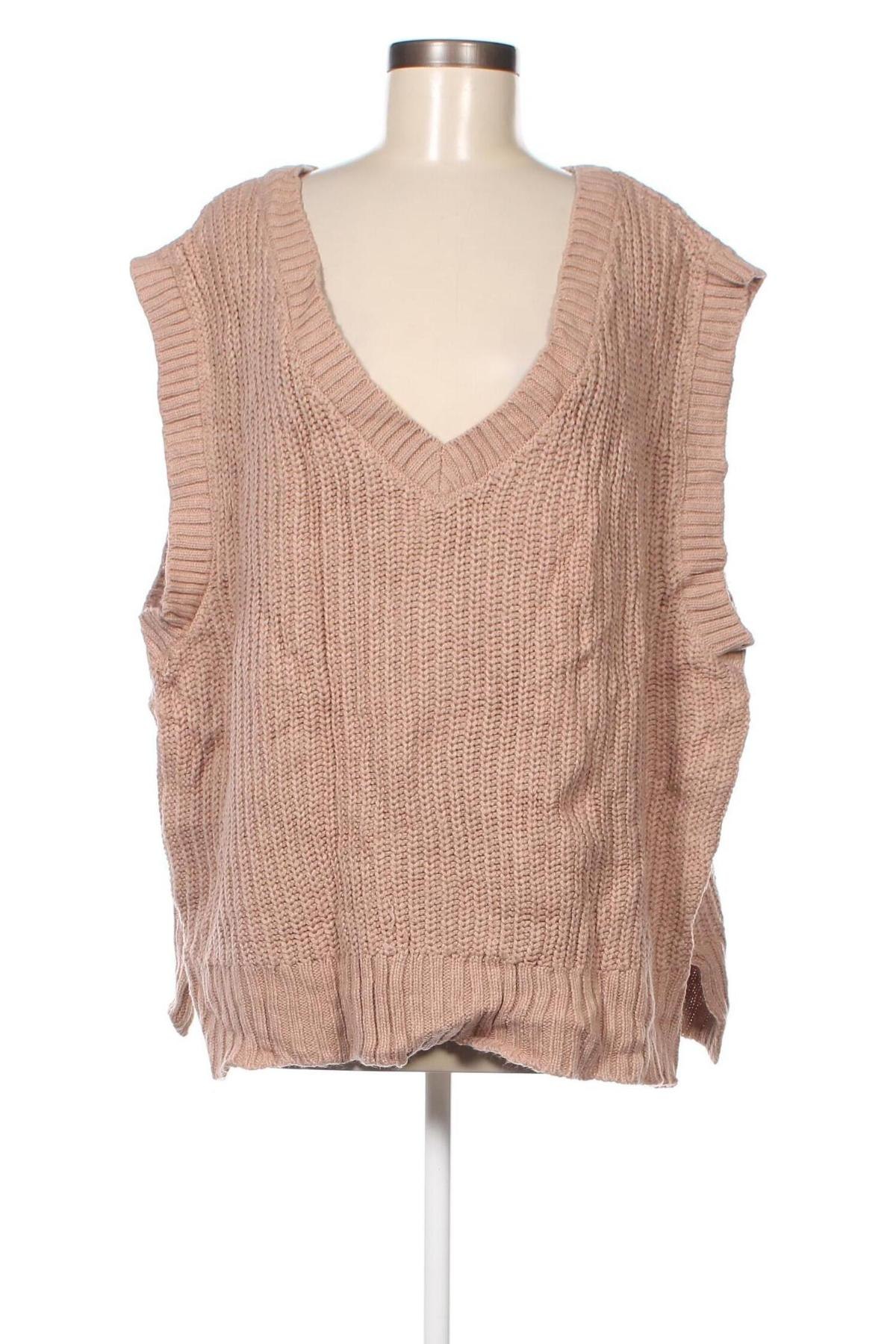 Γυναικείο πουλόβερ Sinsay, Μέγεθος L, Χρώμα  Μπέζ, Τιμή 1,97 €
