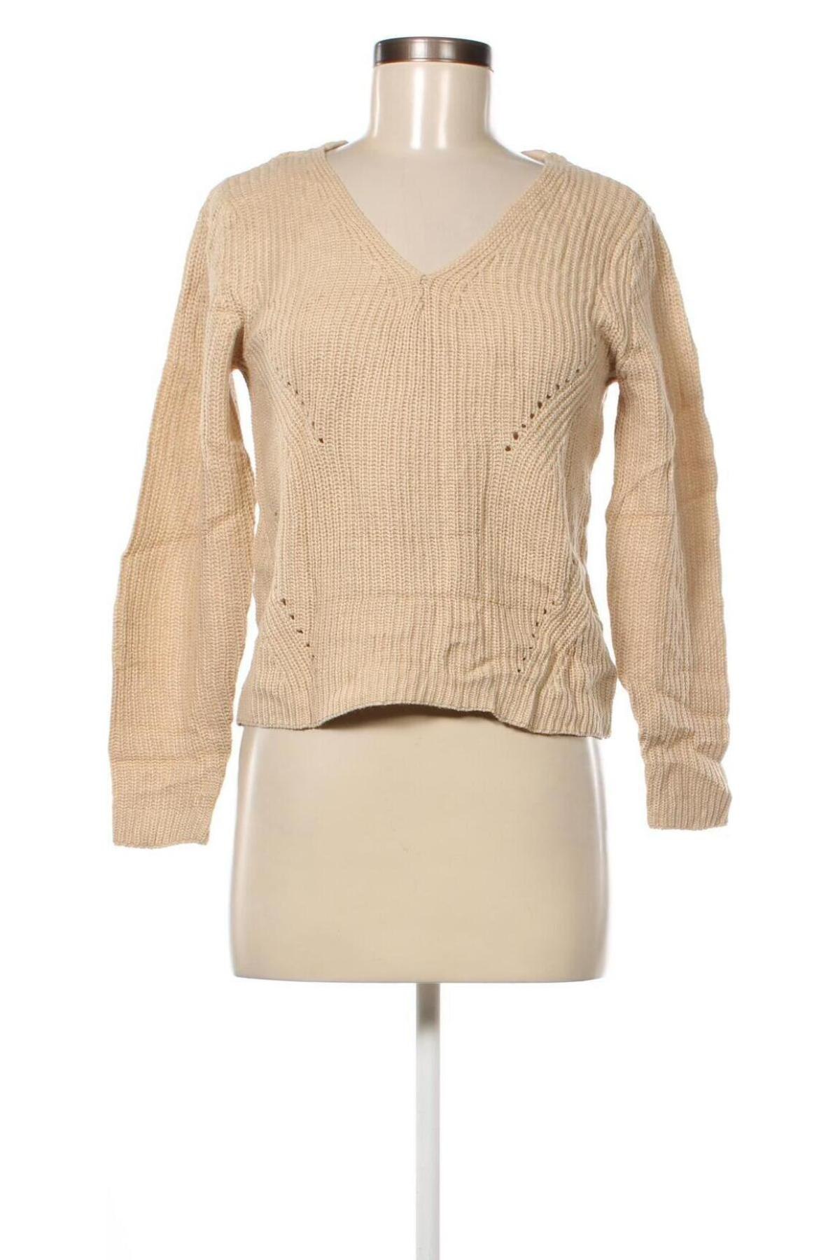 Дамски пуловер VILA, Размер S, Цвят Екрю, Цена 4,20 лв.