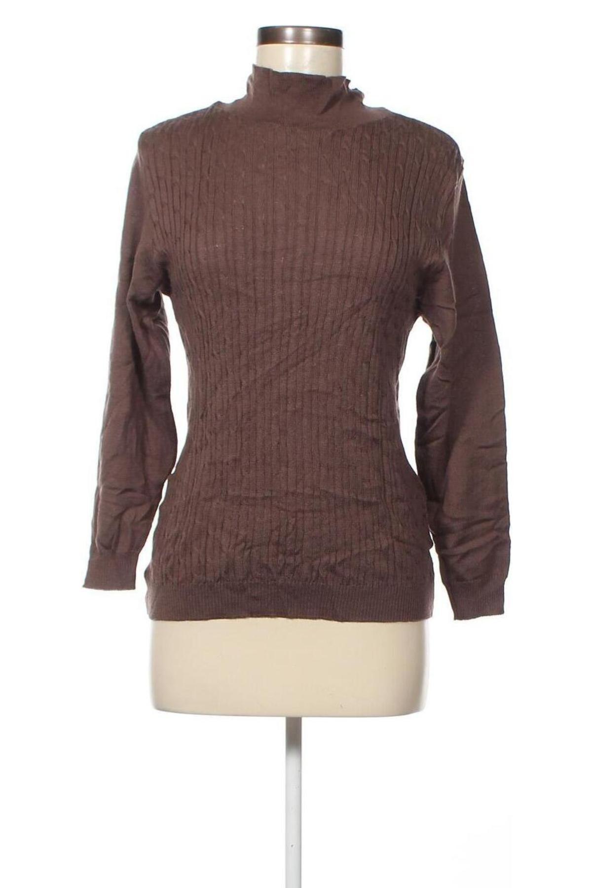 Дамски пуловер Voila, Размер M, Цвят Кафяв, Цена 8,00 лв.