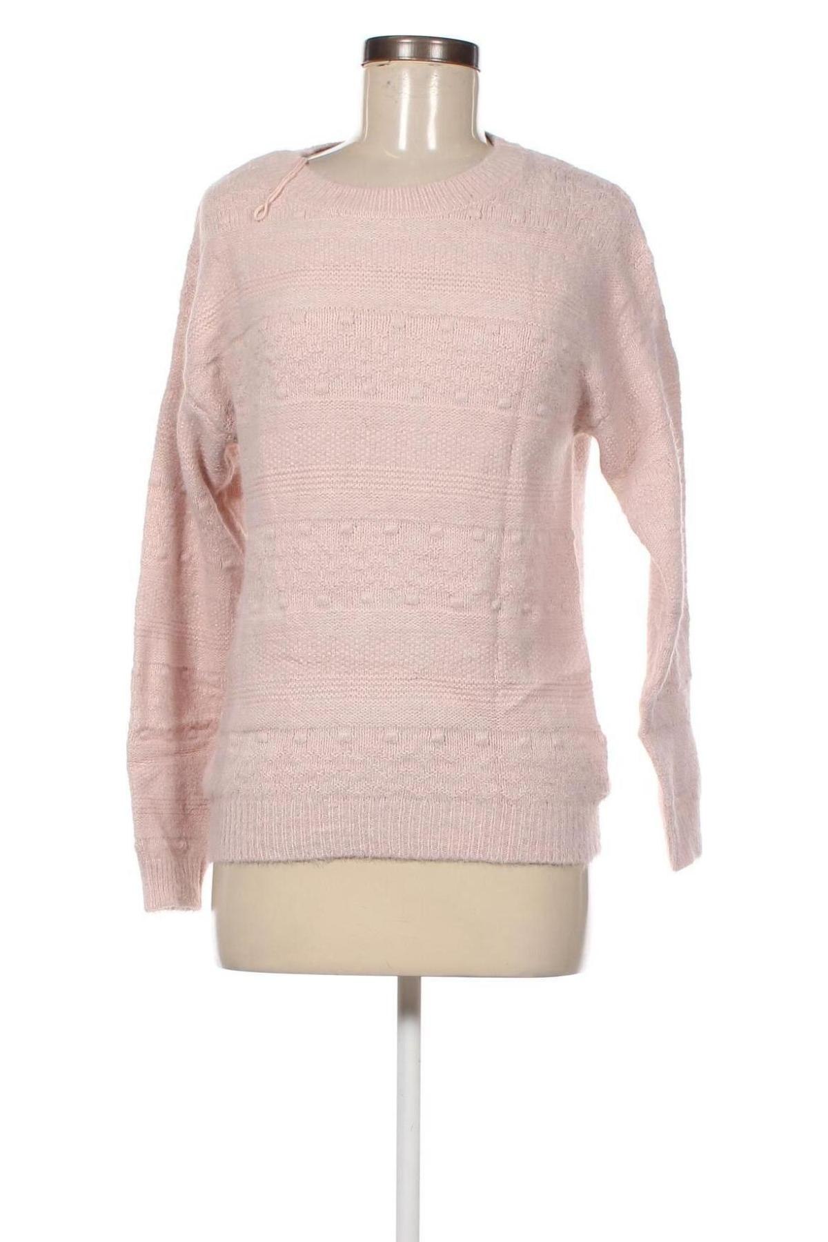 Дамски пуловер Yessica, Размер S, Цвят Розов, Цена 4,06 лв.