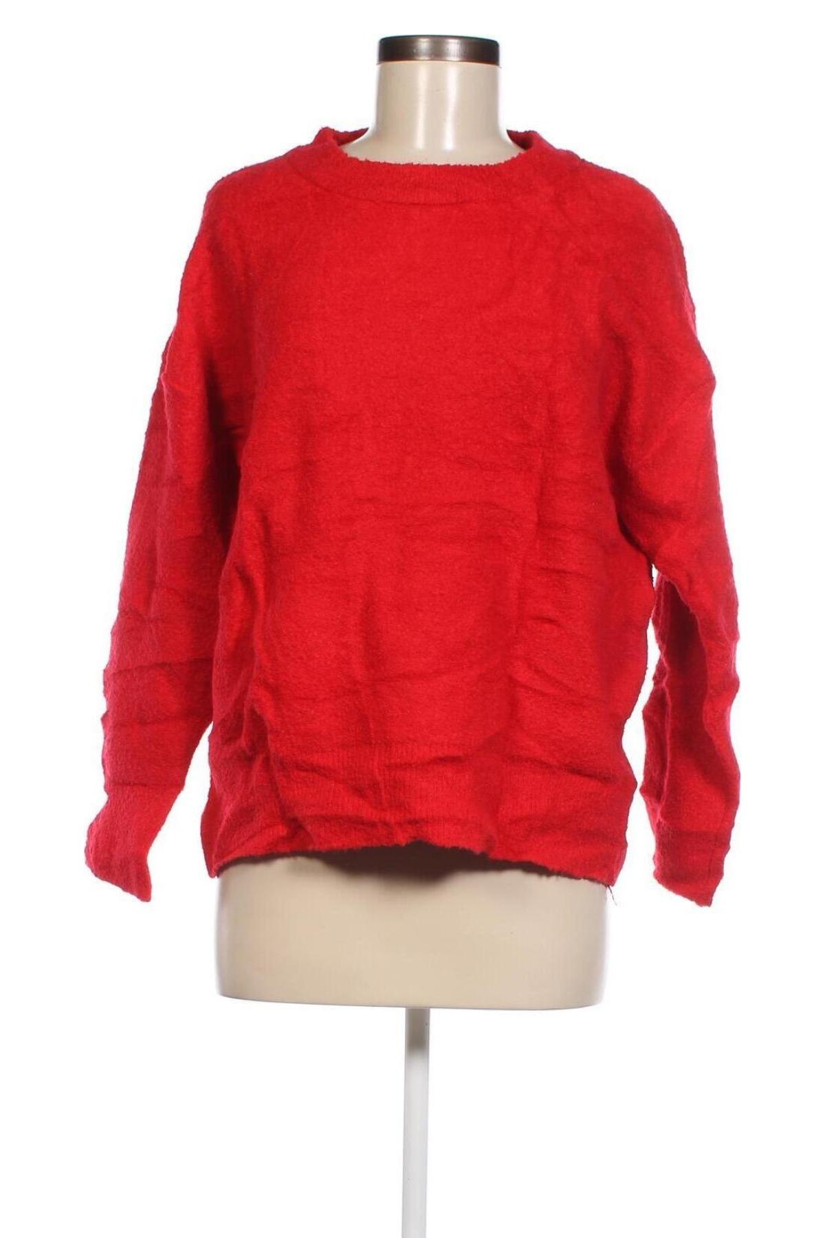 Dámsky pulóver Zara, Veľkosť S, Farba Červená, Cena  2,84 €