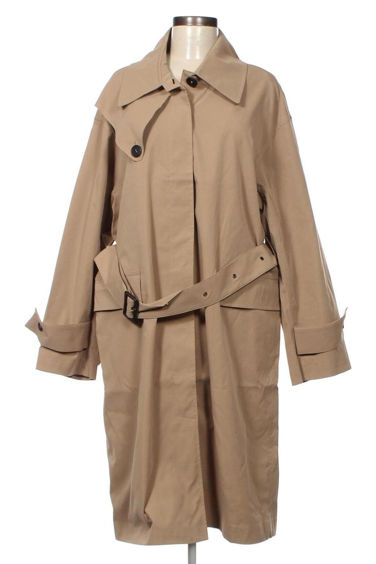 Damen Trenchcoat Cream, Größe L, Farbe Beige, Preis 18,25 €