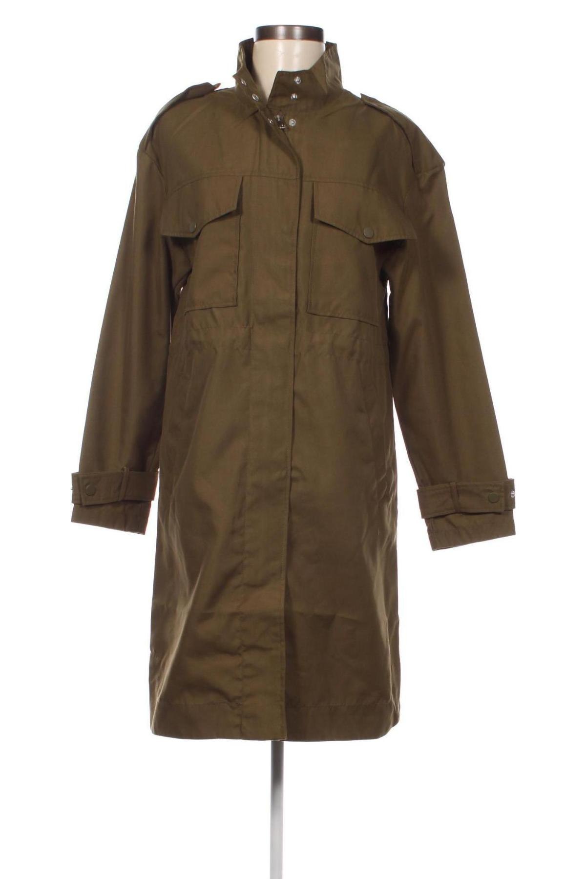 Damen Trenchcoat Vero Moda, Größe XS, Farbe Grün, Preis 7,84 €