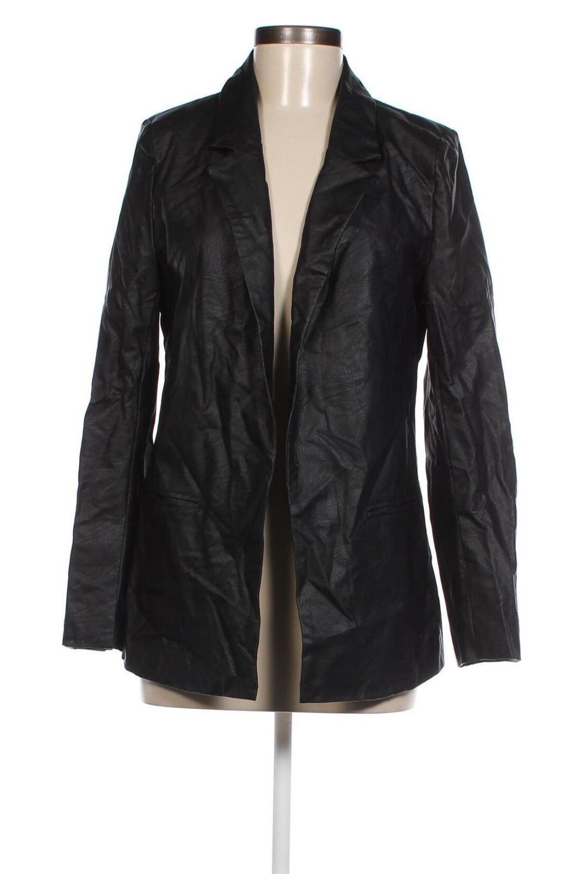 Dámska kožená bunda  Cotton On, Veľkosť M, Farba Čierna, Cena  31,35 €