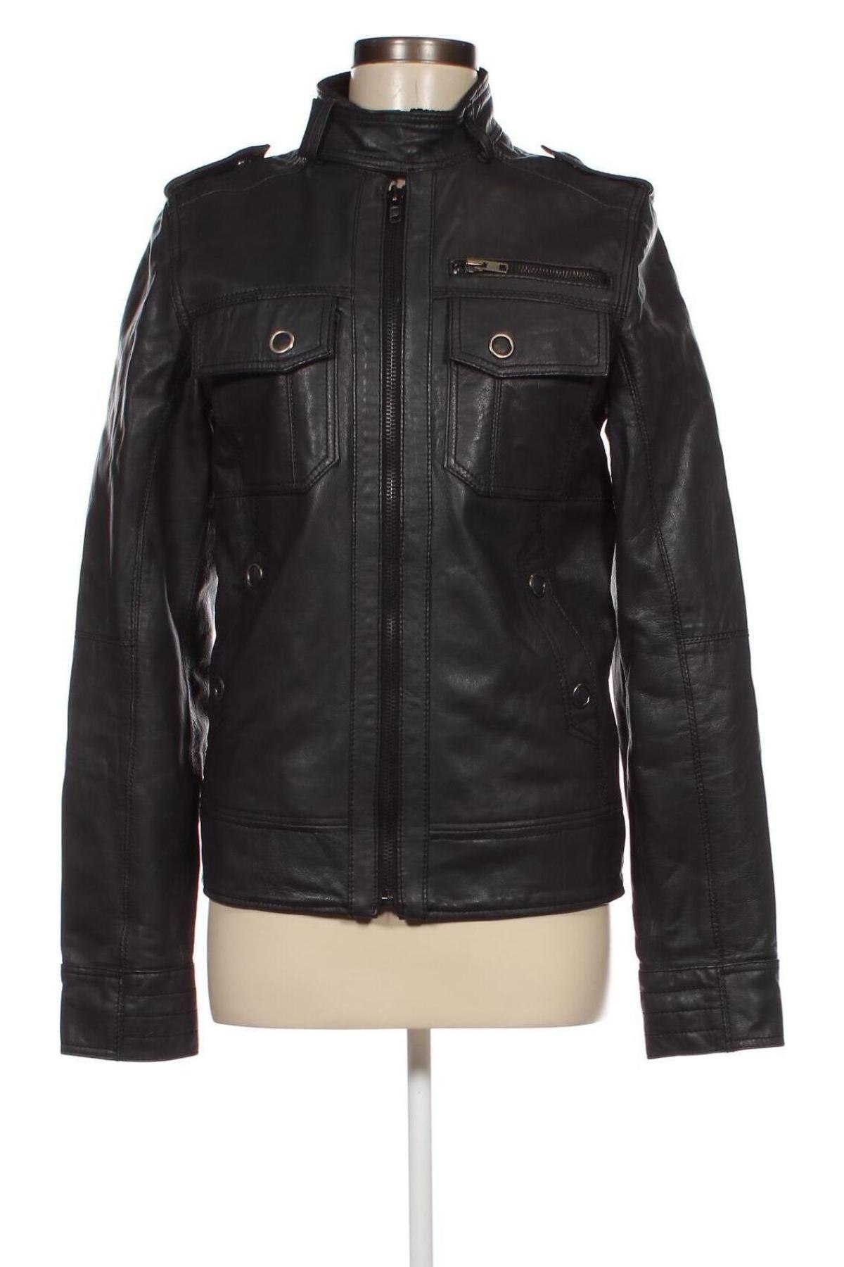 Dámska kožená bunda  Xdye, Veľkosť S, Farba Čierna, Cena  16,67 €