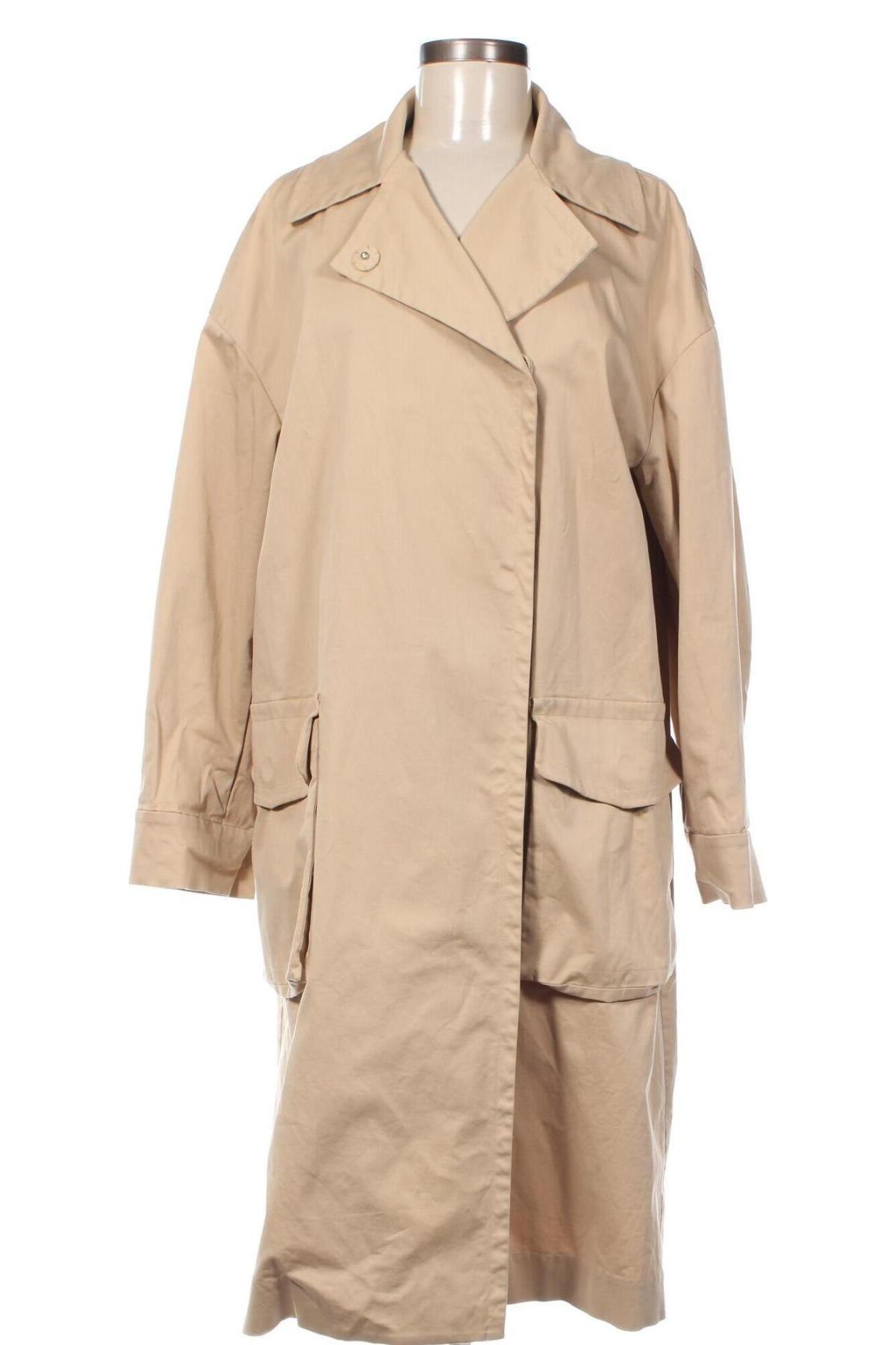 Γυναικείο παλτό & Other Stories, Μέγεθος M, Χρώμα  Μπέζ, Τιμή 57,29 €