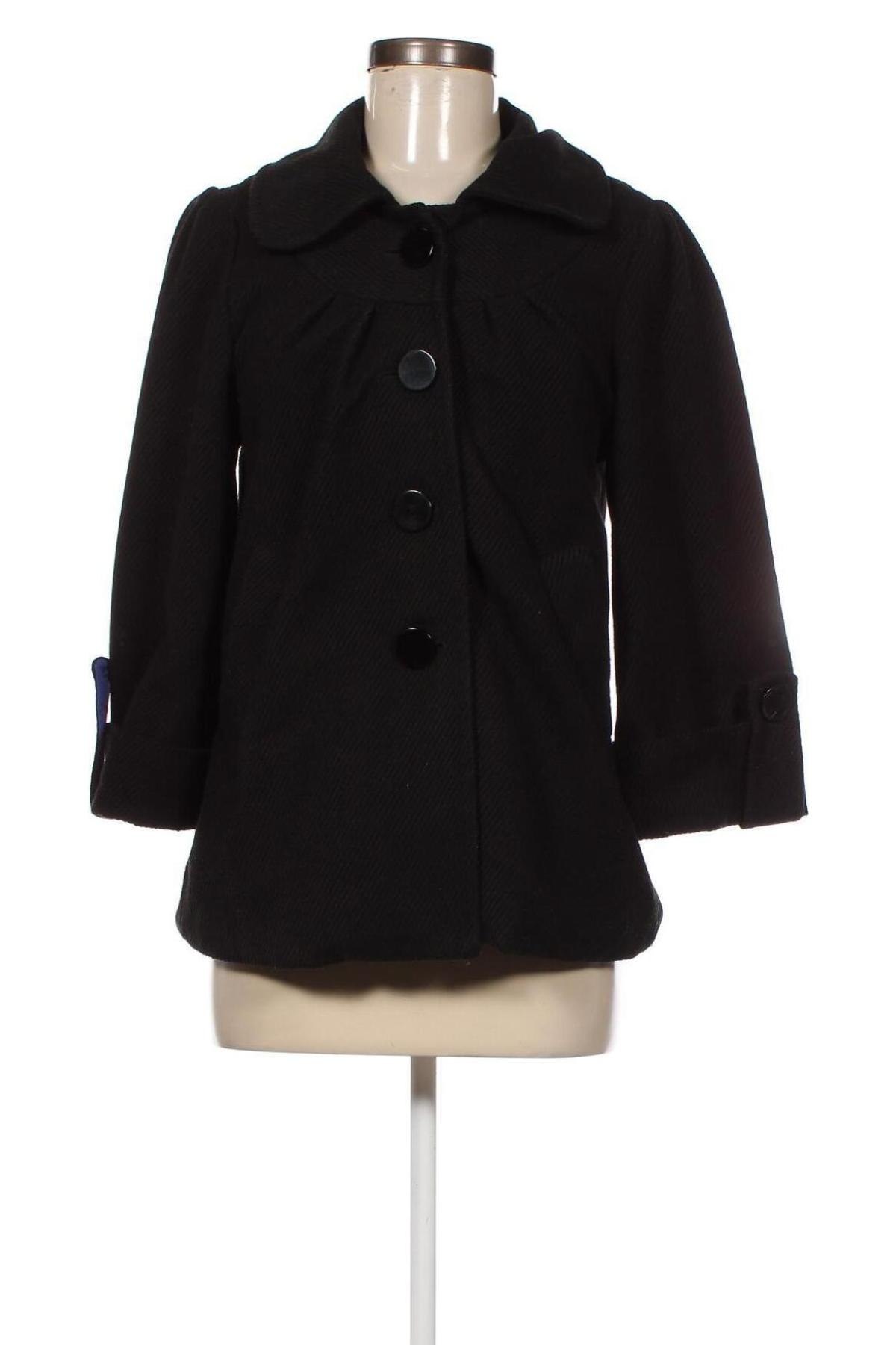 Γυναικείο παλτό Atmosphere, Μέγεθος S, Χρώμα Μαύρο, Τιμή 6,62 €