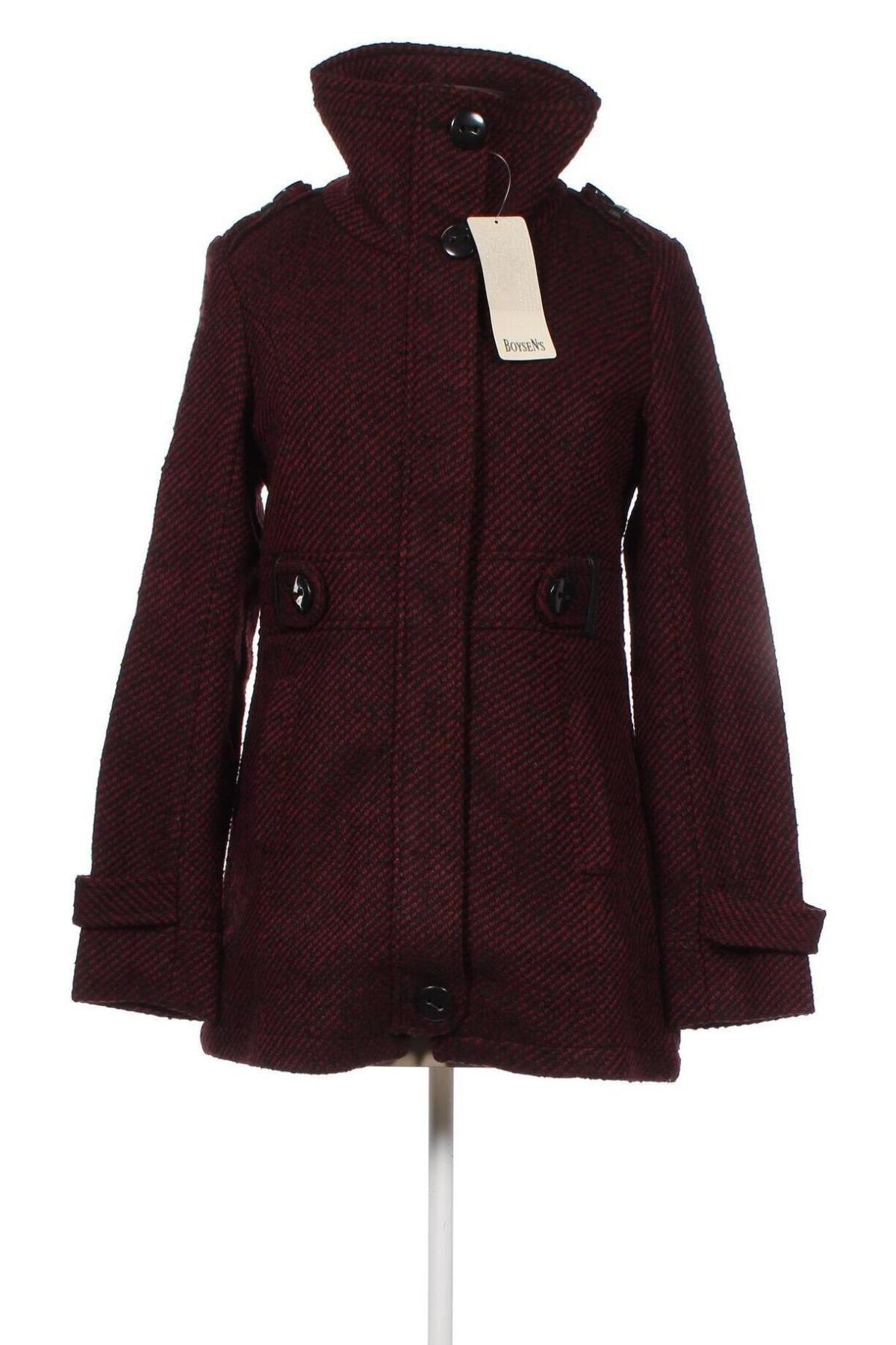 Дамско палто Boysen's, Размер XS, Цвят Червен, Цена 20,64 лв.